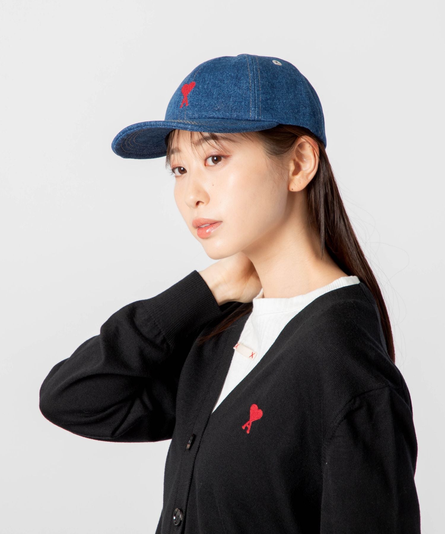 RED ADC EMBROIDERY CAP 帽子