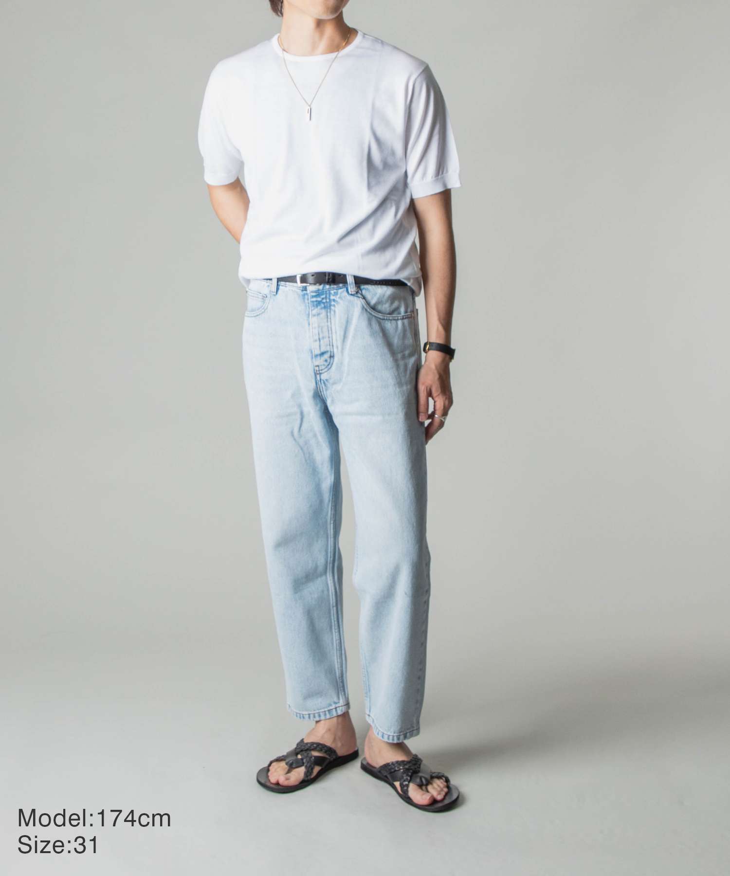 TAPERED FIT JEANS パンツ