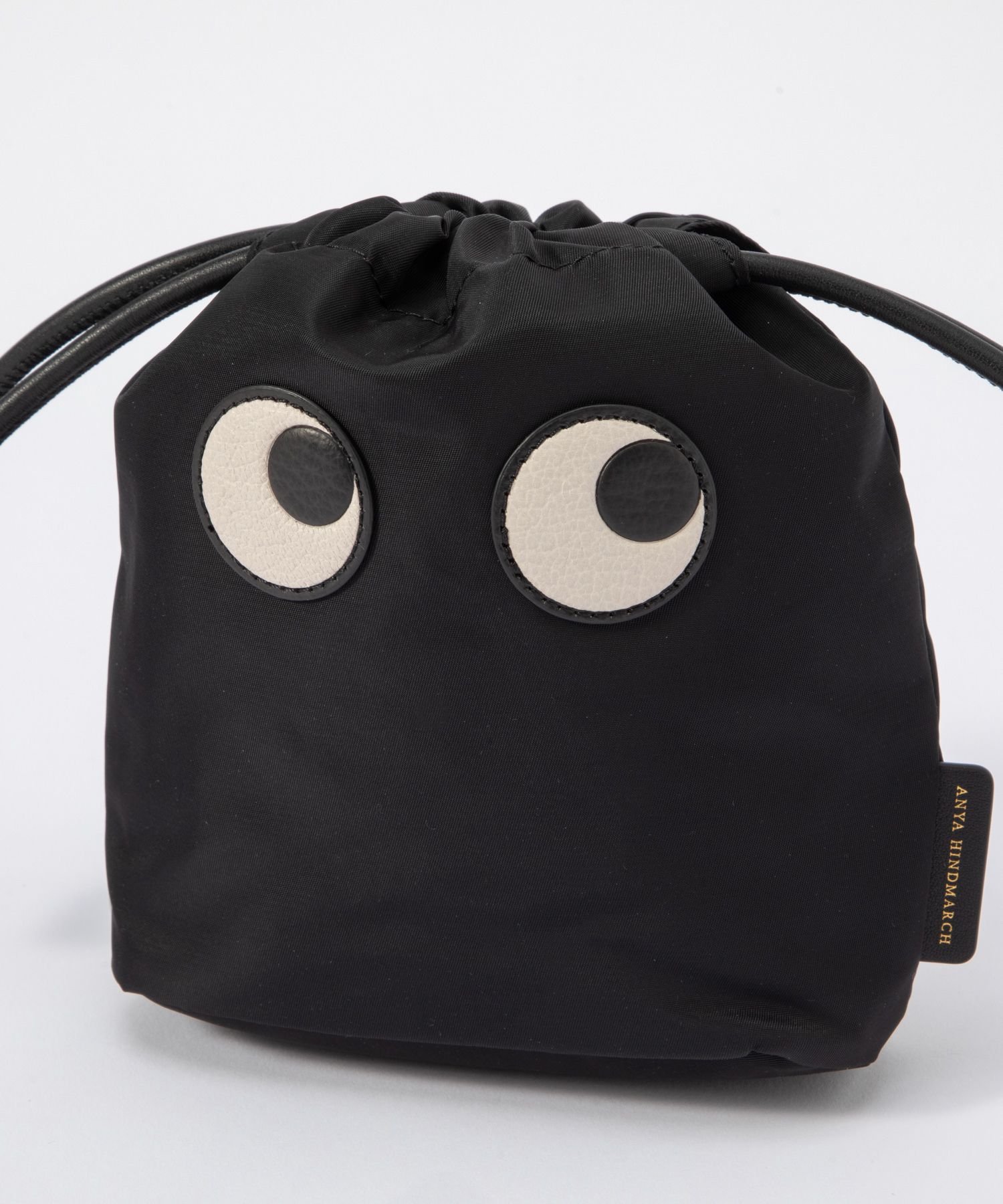 DRAWSTRING POUCH EYES tote bag 