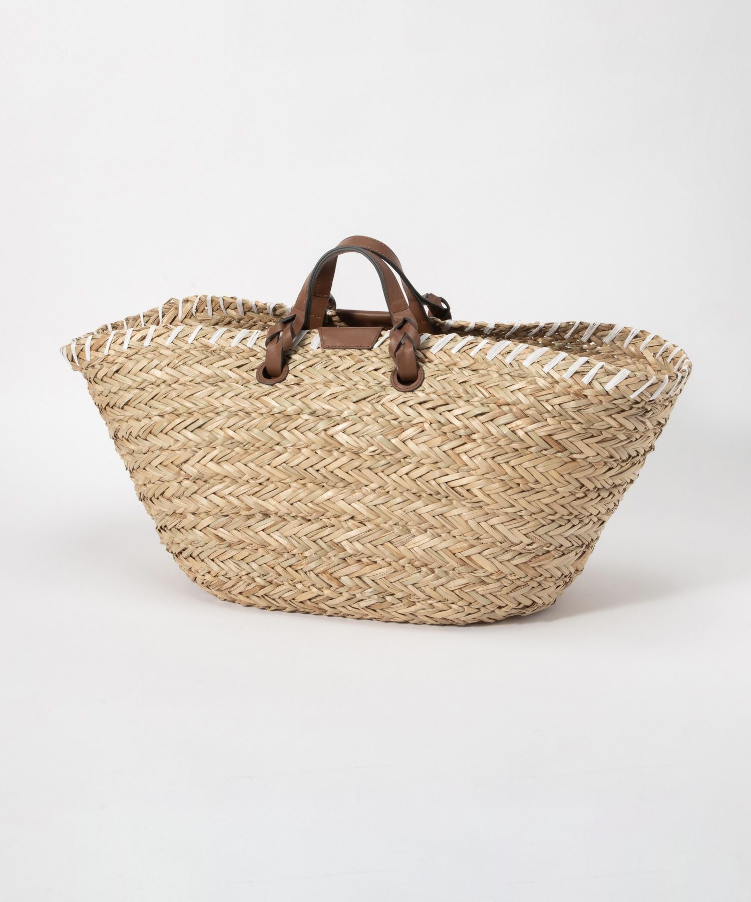 LARGE PAPER EYES BASKET ハンドバッグ