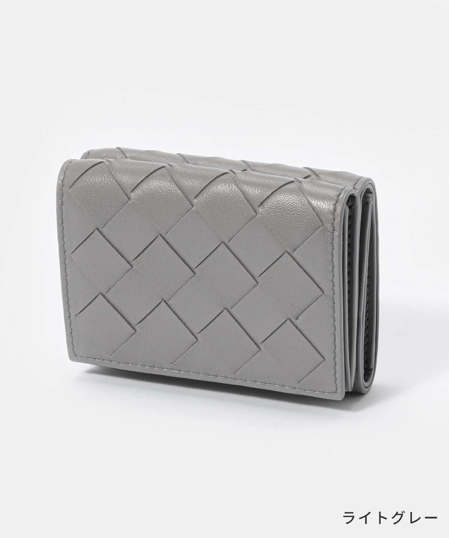 INTRECCIATO trifold wallet 