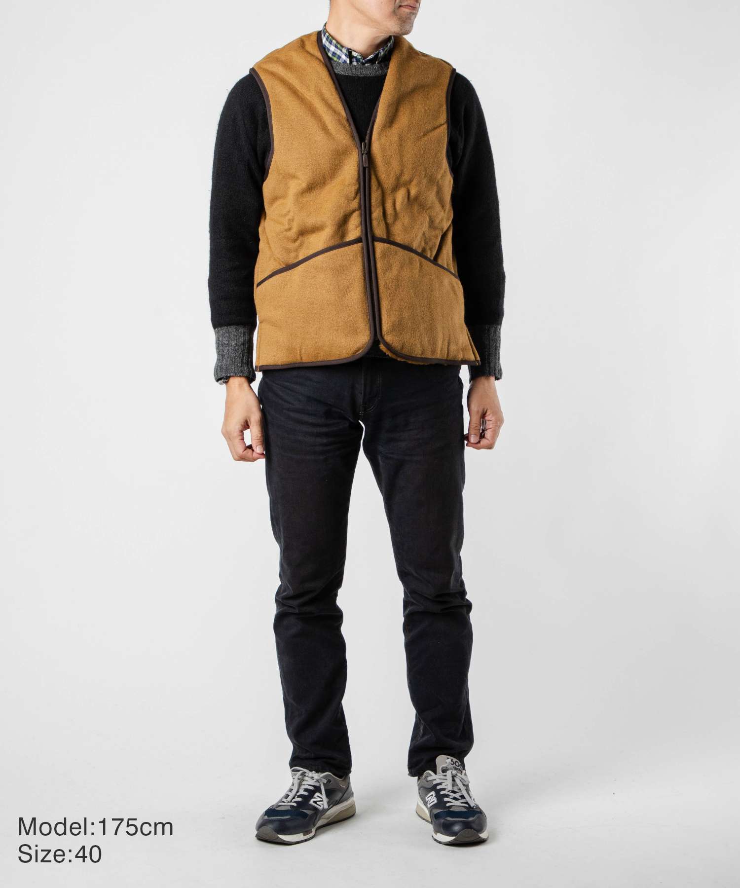 WARM PILE WAISTCOAT ZIP-IN LINER VEST 