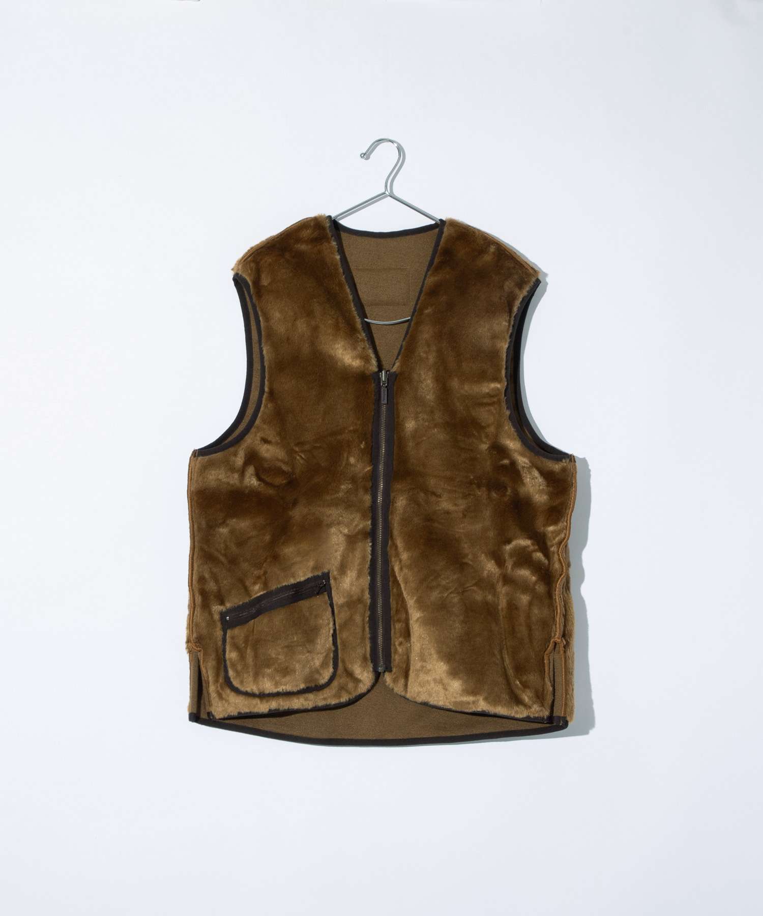 WARM PILE WAISTCOAT ZIP-IN LINER VEST 