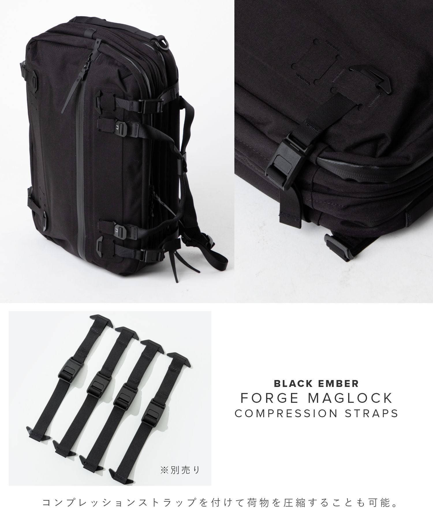 FORGE 3WAY backpack 