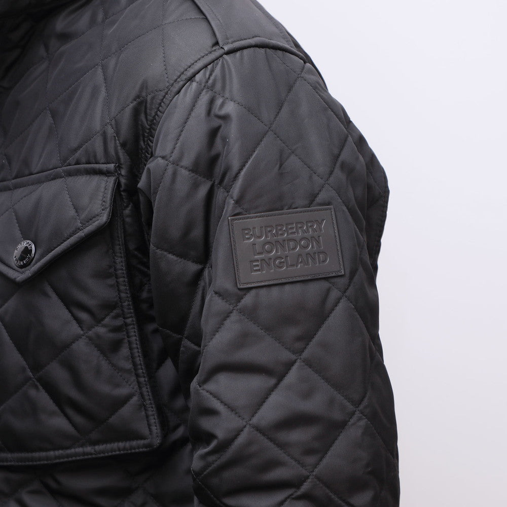 PACK-AWAY HOOD QUILTED THERMOREGULATED FIELD JACKET QUILT JACKET 