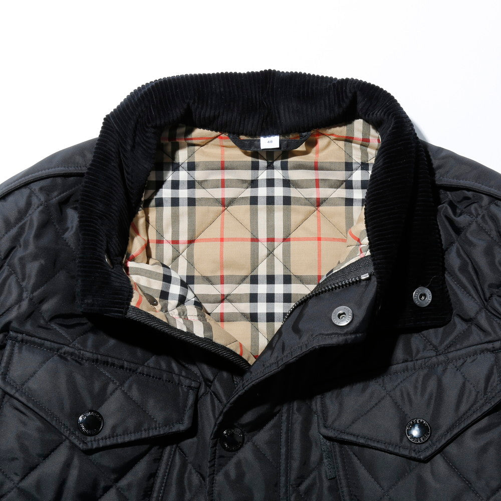 PACK-AWAY HOOD QUILTED THERMOREGULATED FIELD JACKET QUILT JACKET 