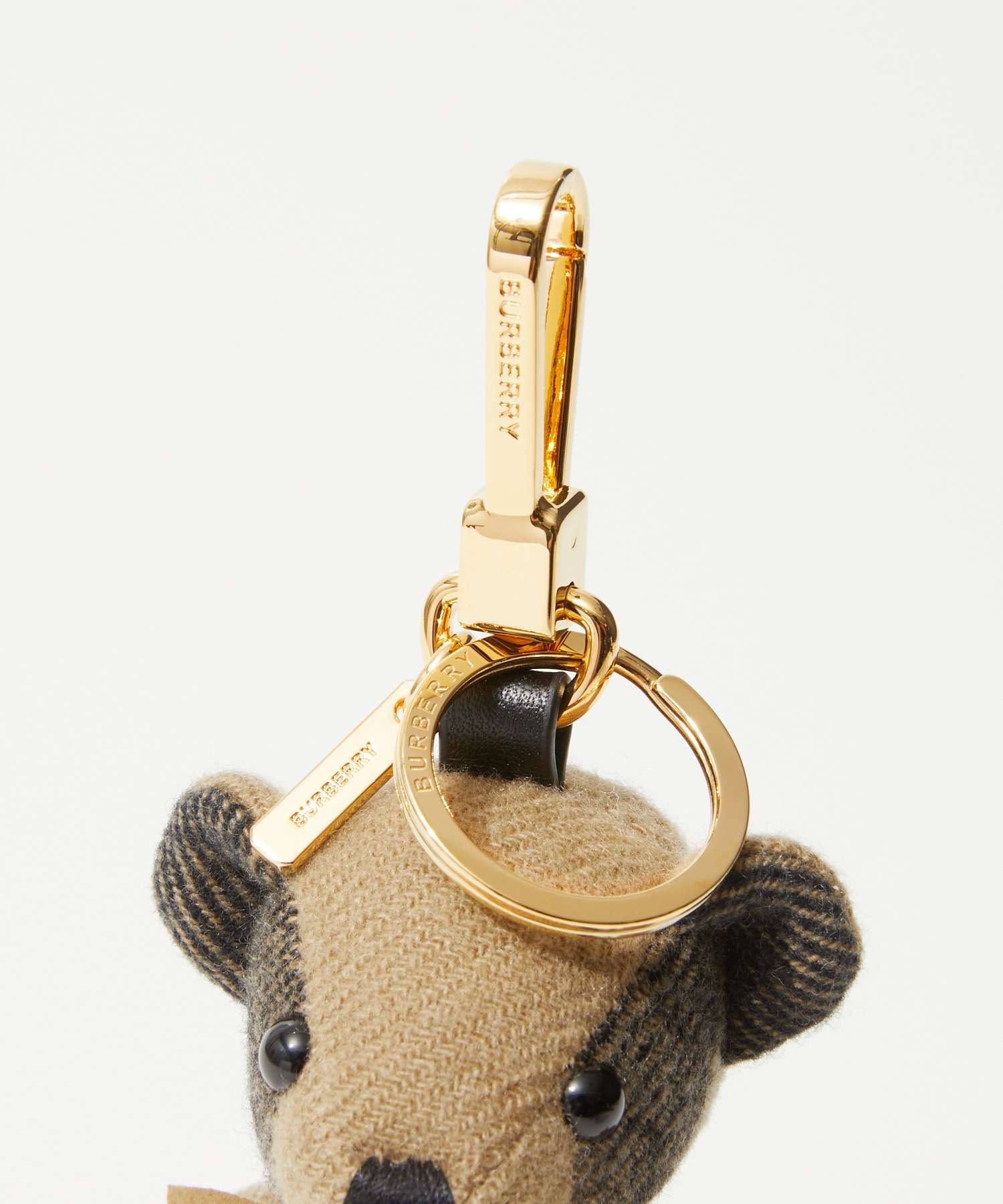 THOMAS BEAR CHARM WITH BOW TIE キーリング