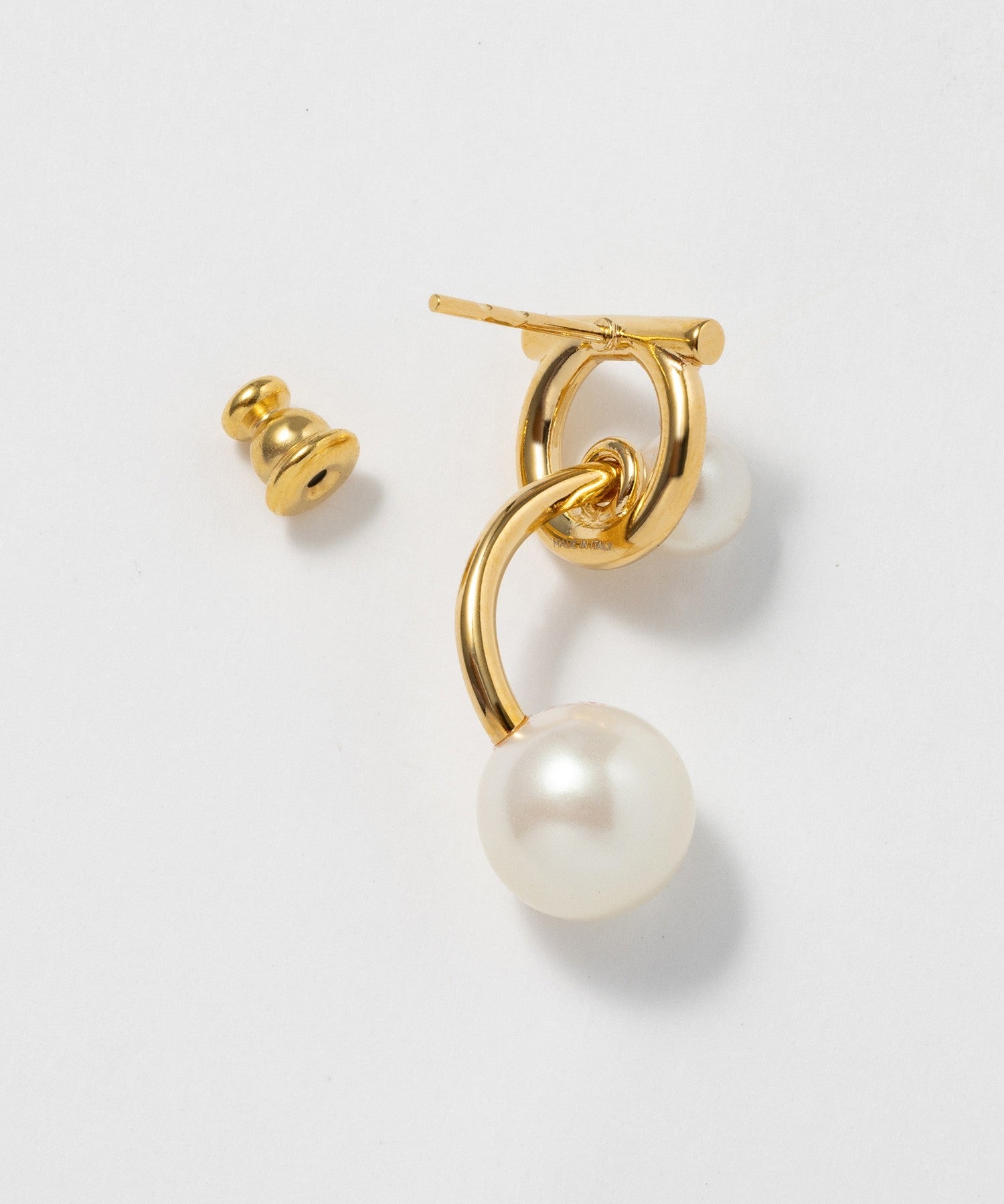 GANCINI PEARL EARRING 