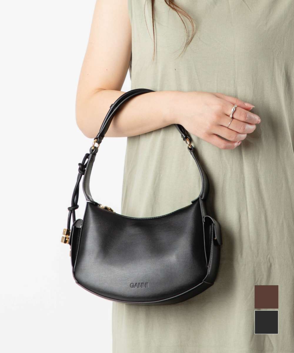 GANNI SHOULDER BAG ハンドバッグ