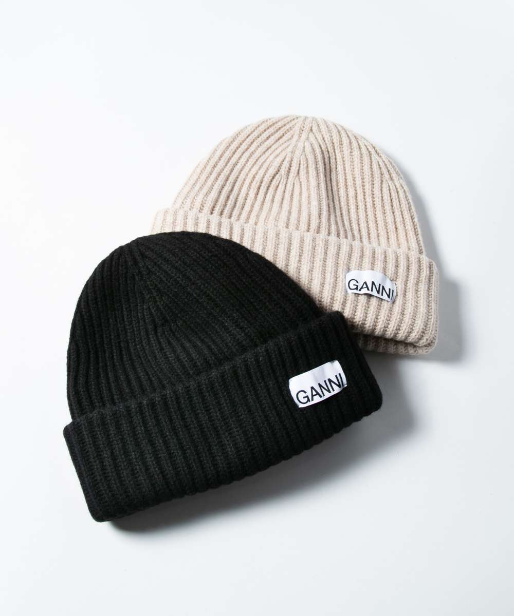 Structured Rib Beanie ビーニー帽