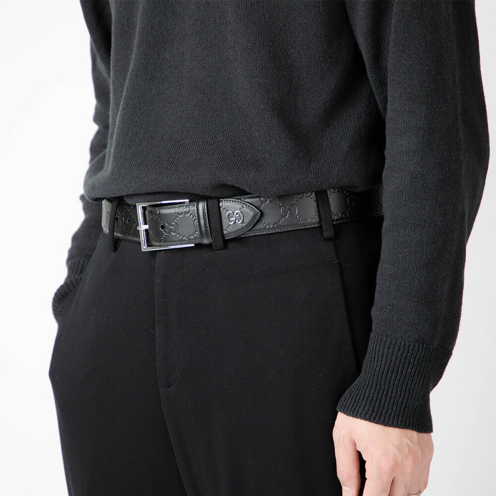 GG DETAIL SIGNATURE belt 