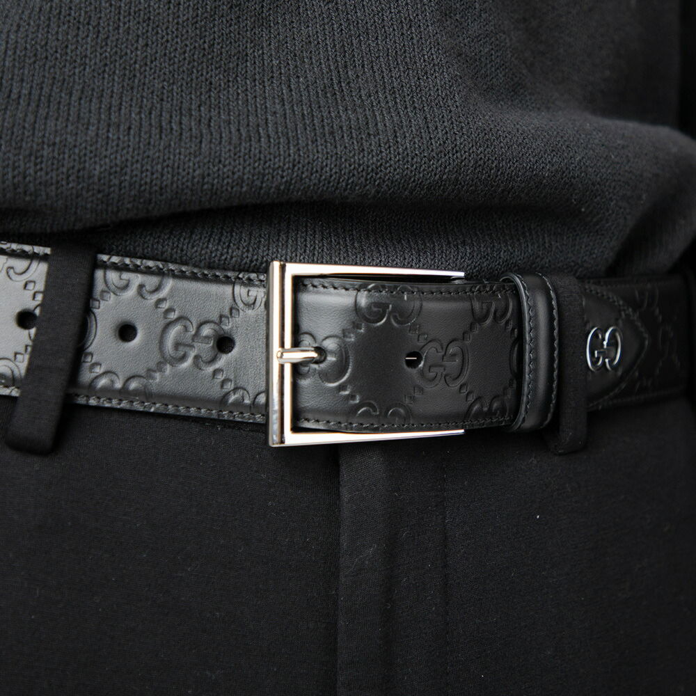 GG DETAIL SIGNATURE belt 