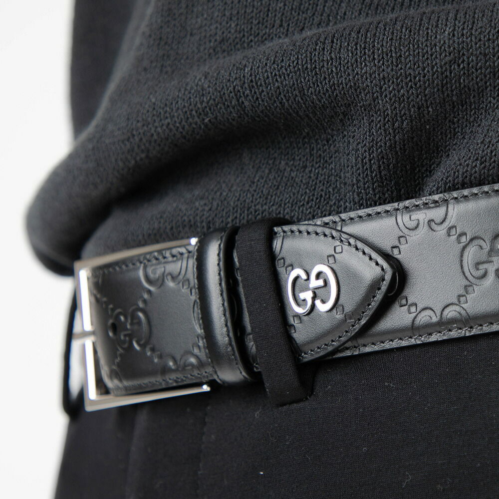 GG DETAIL SIGNATURE belt 