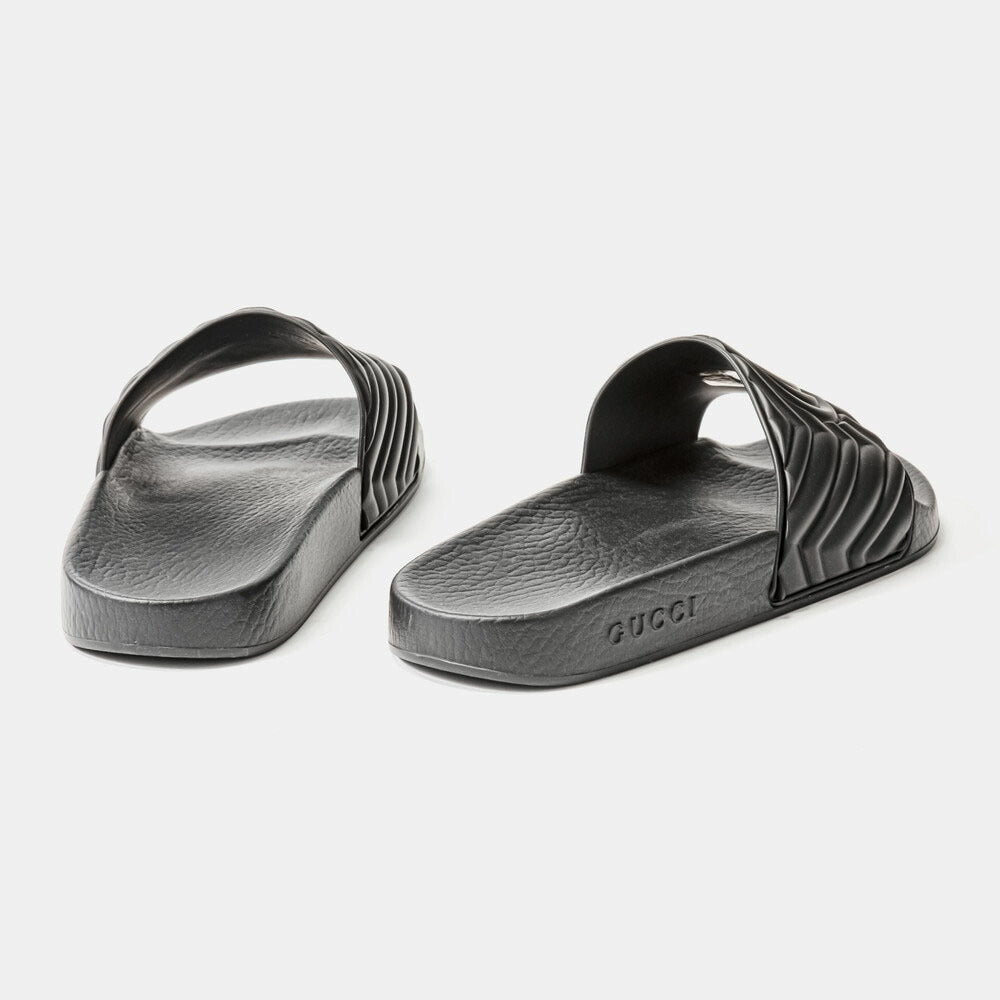 GG rubber sandals 