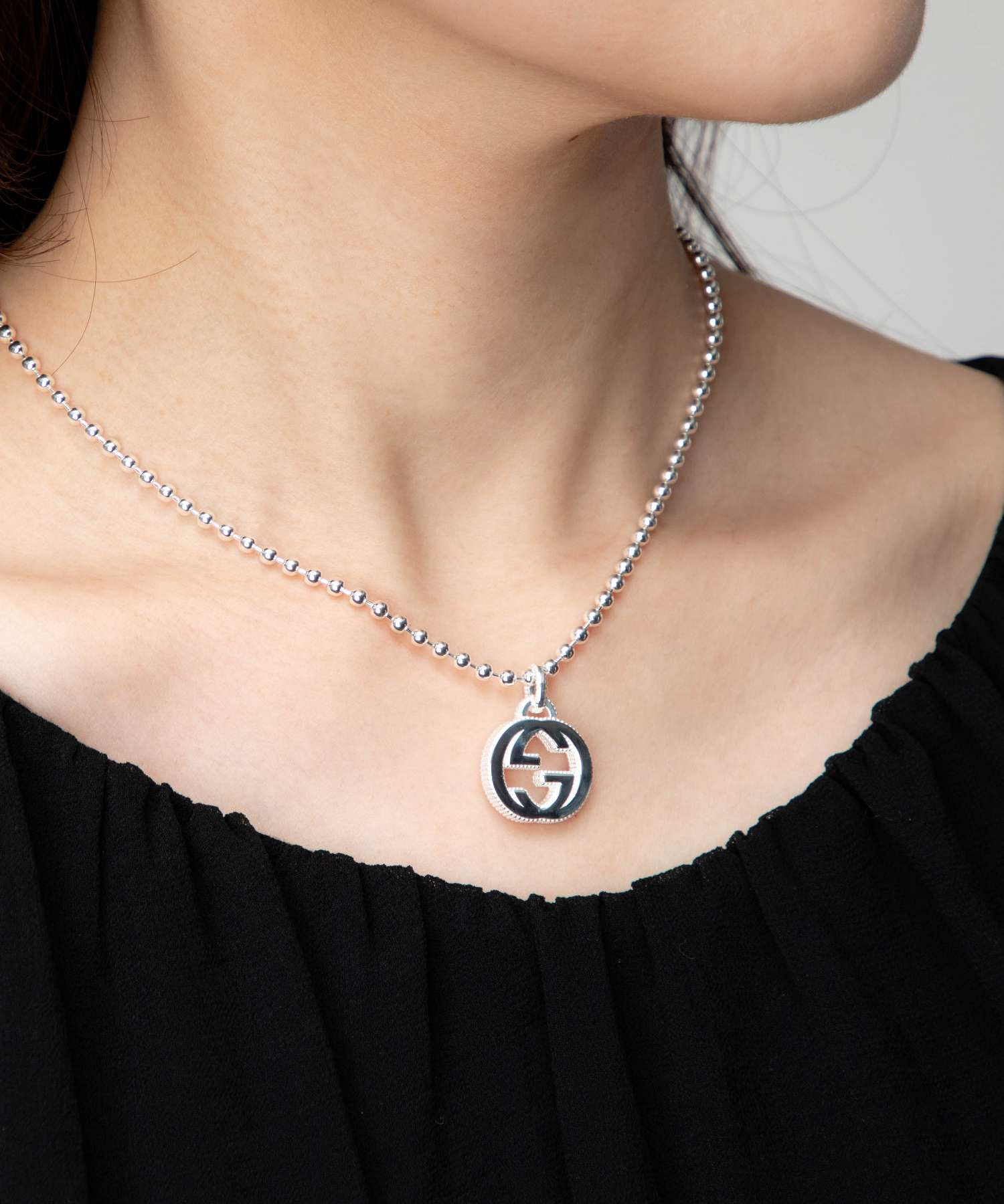 INTERLOCKING M Necklace 