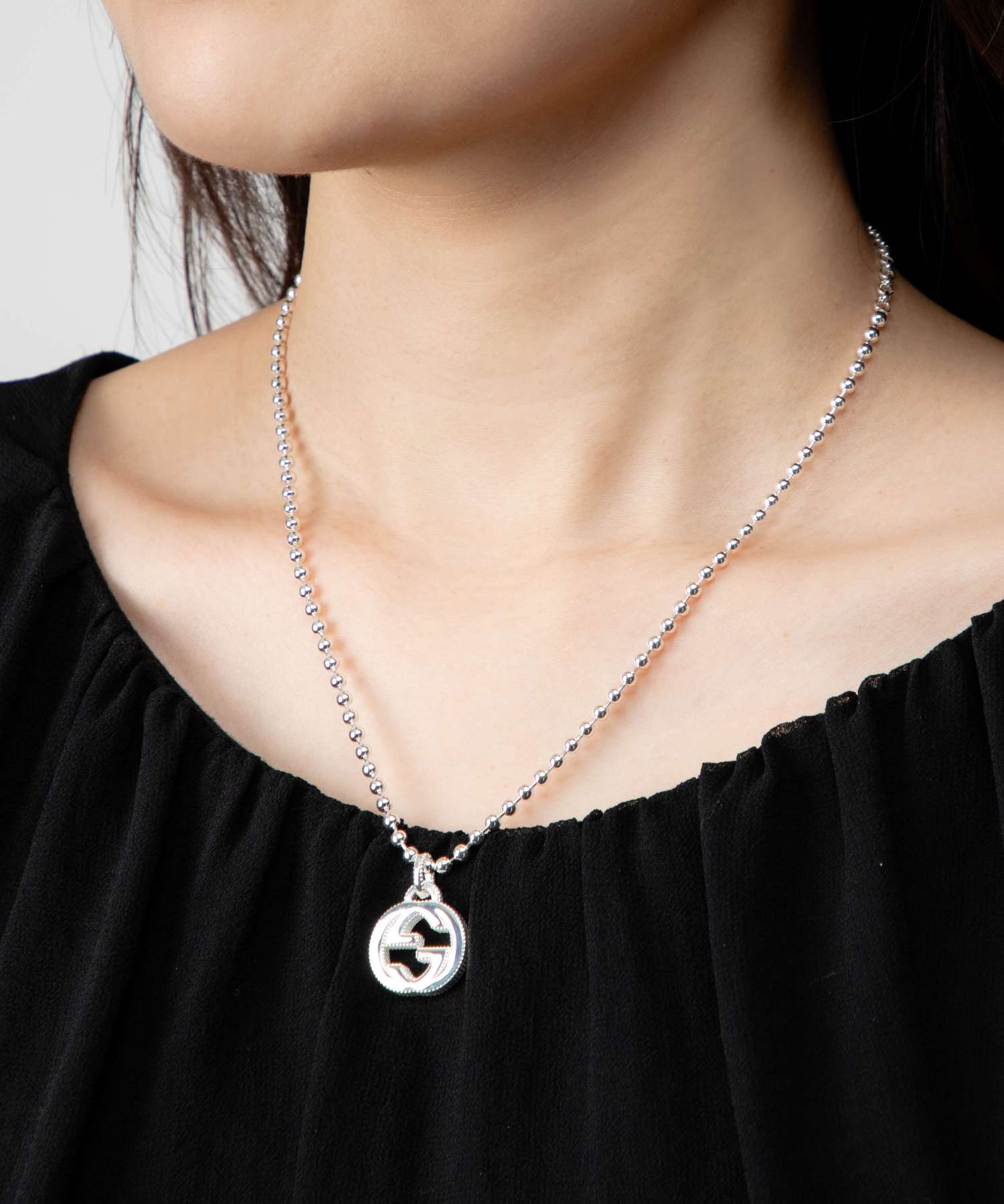 INTERLOCKING M Necklace 