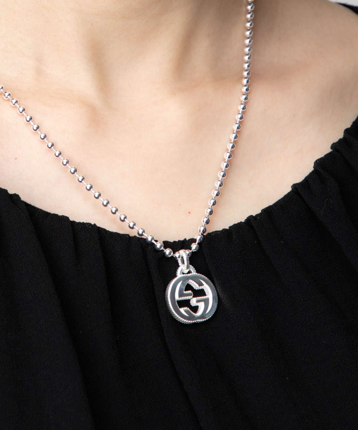 INTERLOCKING M Necklace 