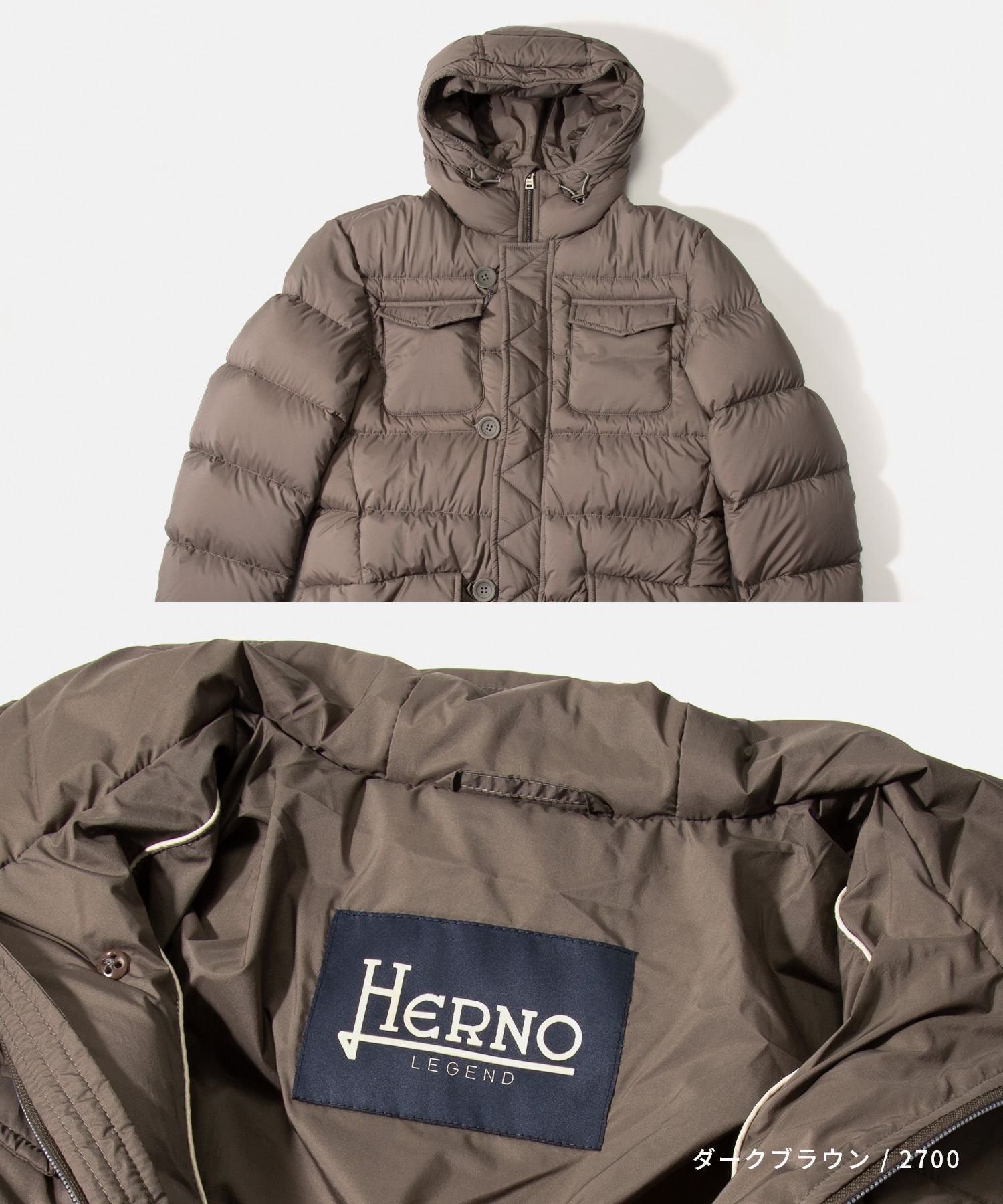 L'ESKIMO DOWN PARKA down jacket 