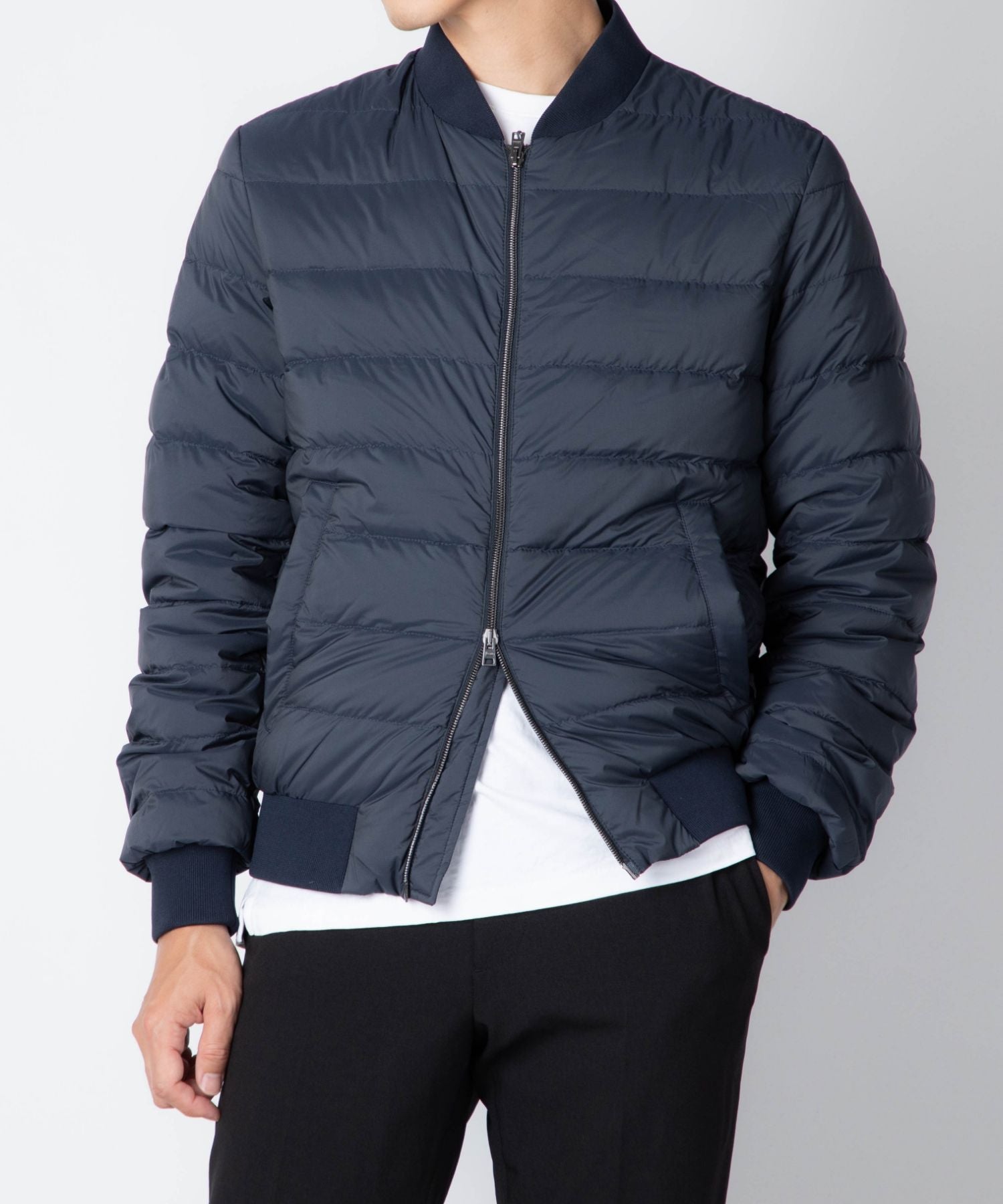 L'AVIATORE DOWN BOMBER JACKET ダウンジャケット