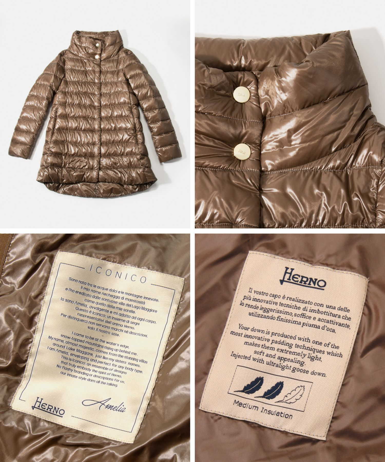 A-SHAPE AMELIA DOWN JACKET Down jacket 