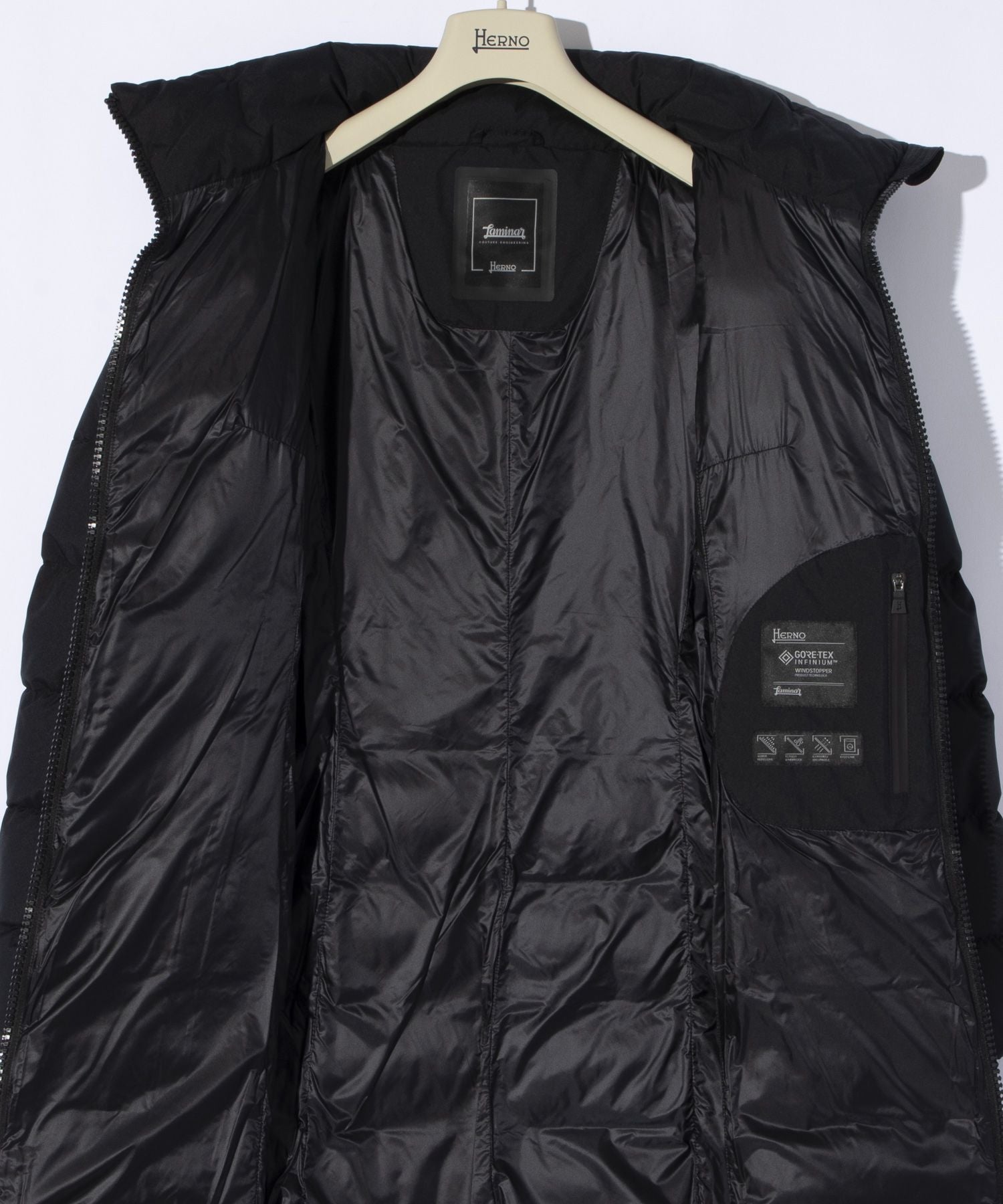 LAMINAR GORE-TEX WINDSTOPPER down coat 