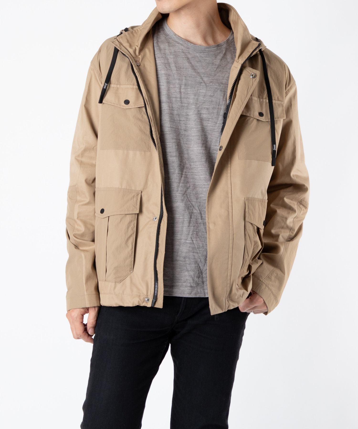 FIELD JACKET IN COTTON GABARDINE jacket 