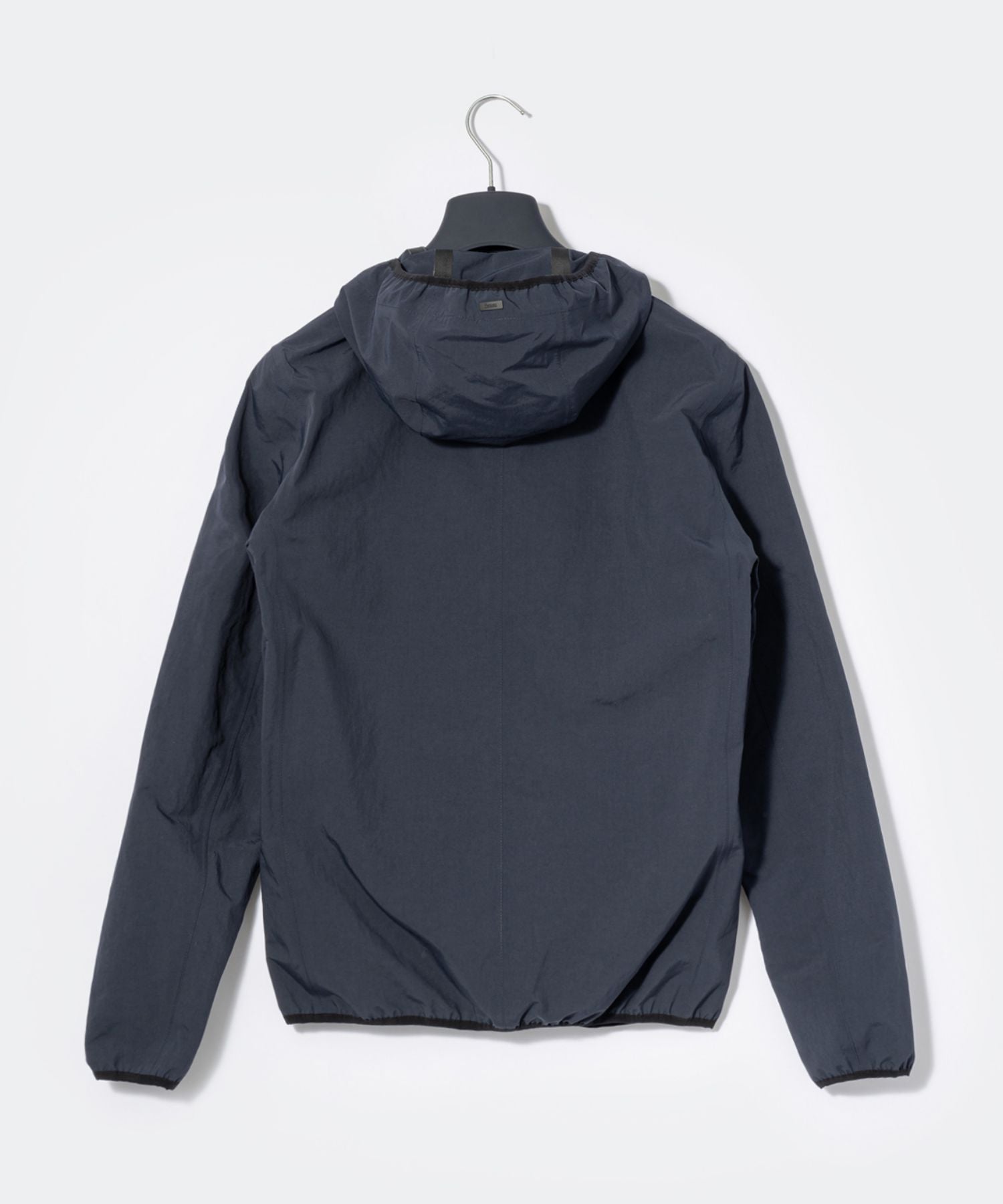 zip-up blouson hoodie 