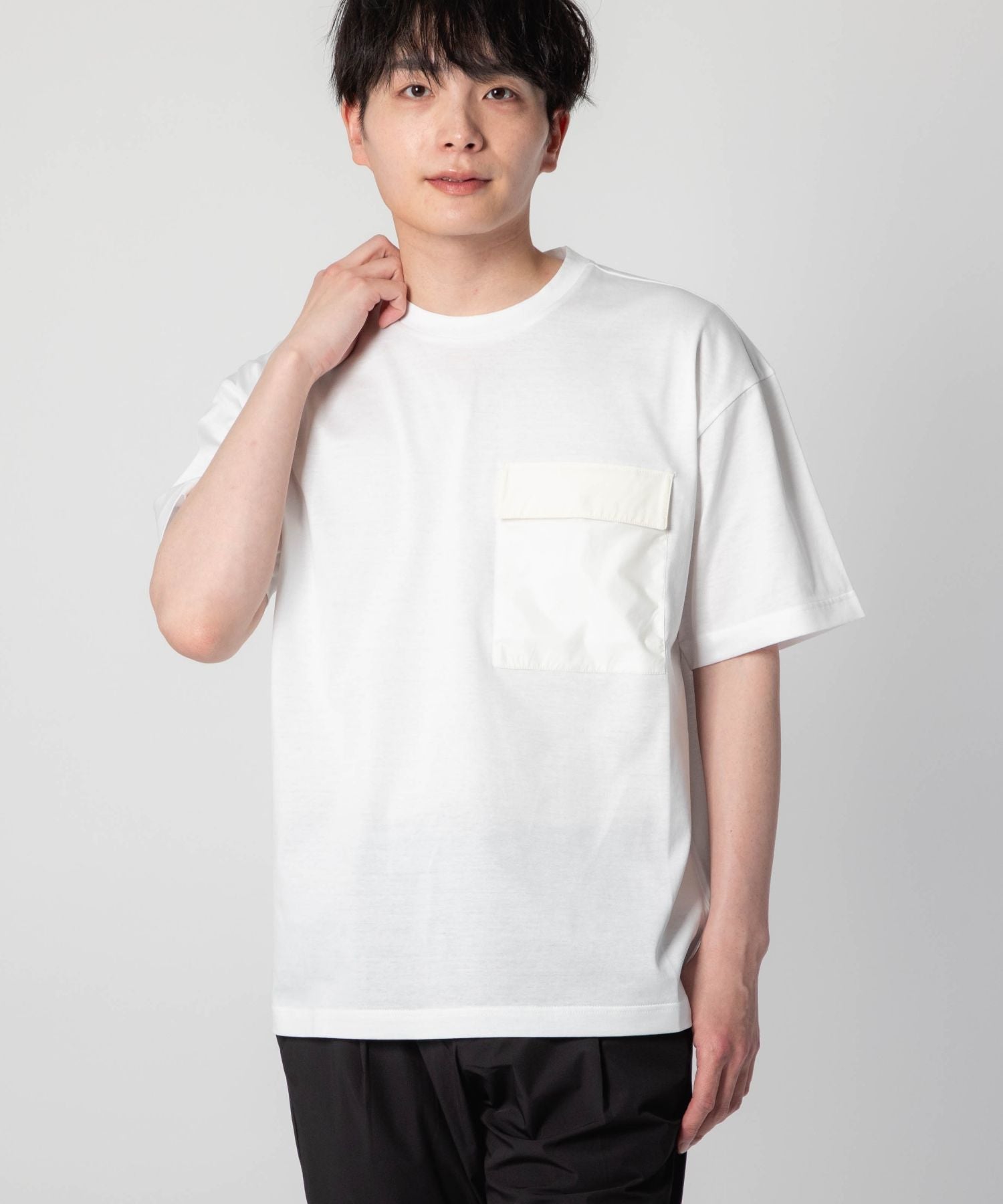 SUPERFINE COTTON JERSEY Tシャツ