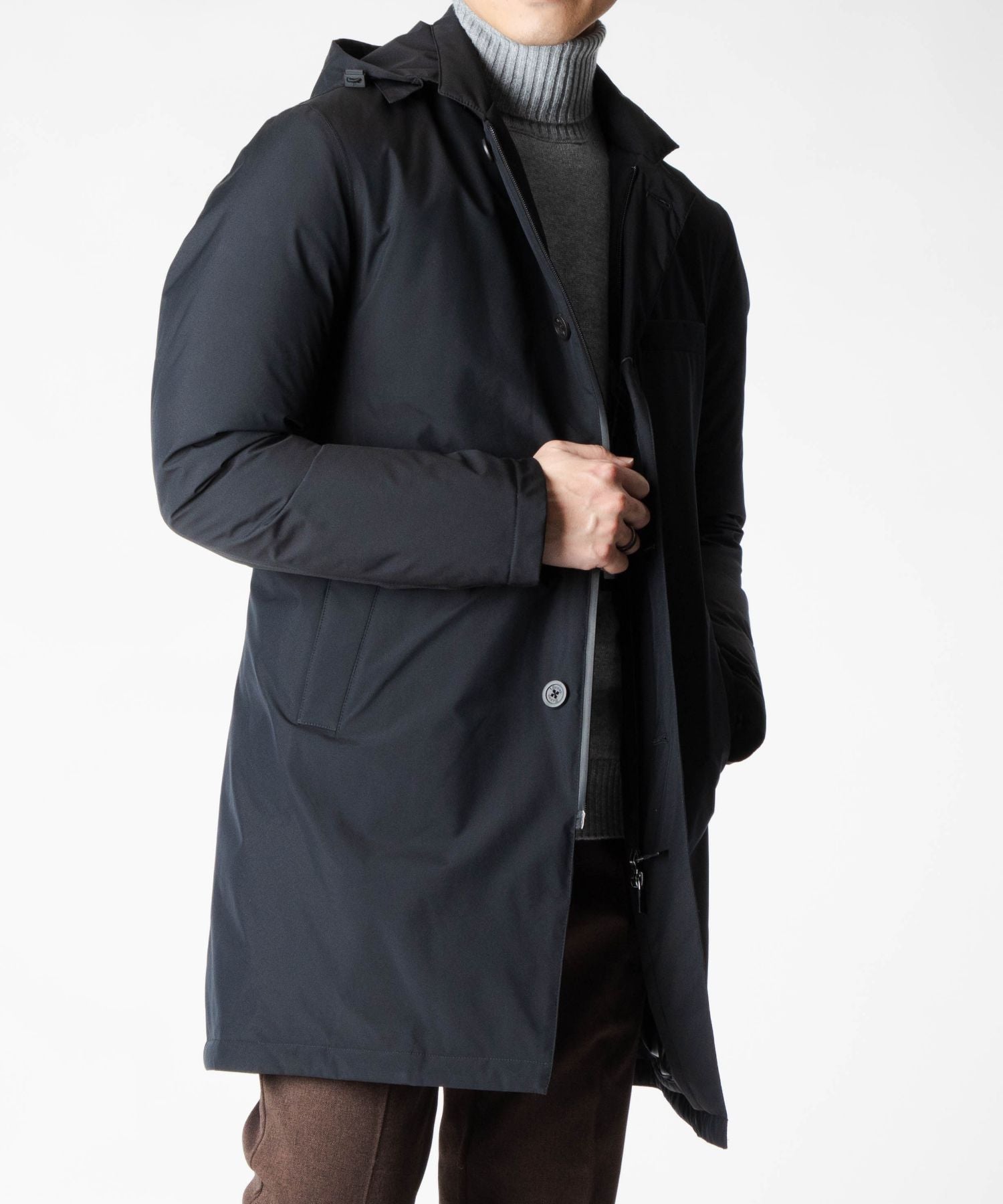 LAMINAR SARTORIAL ENGINEERING GORE-TEX DOWN COAT 