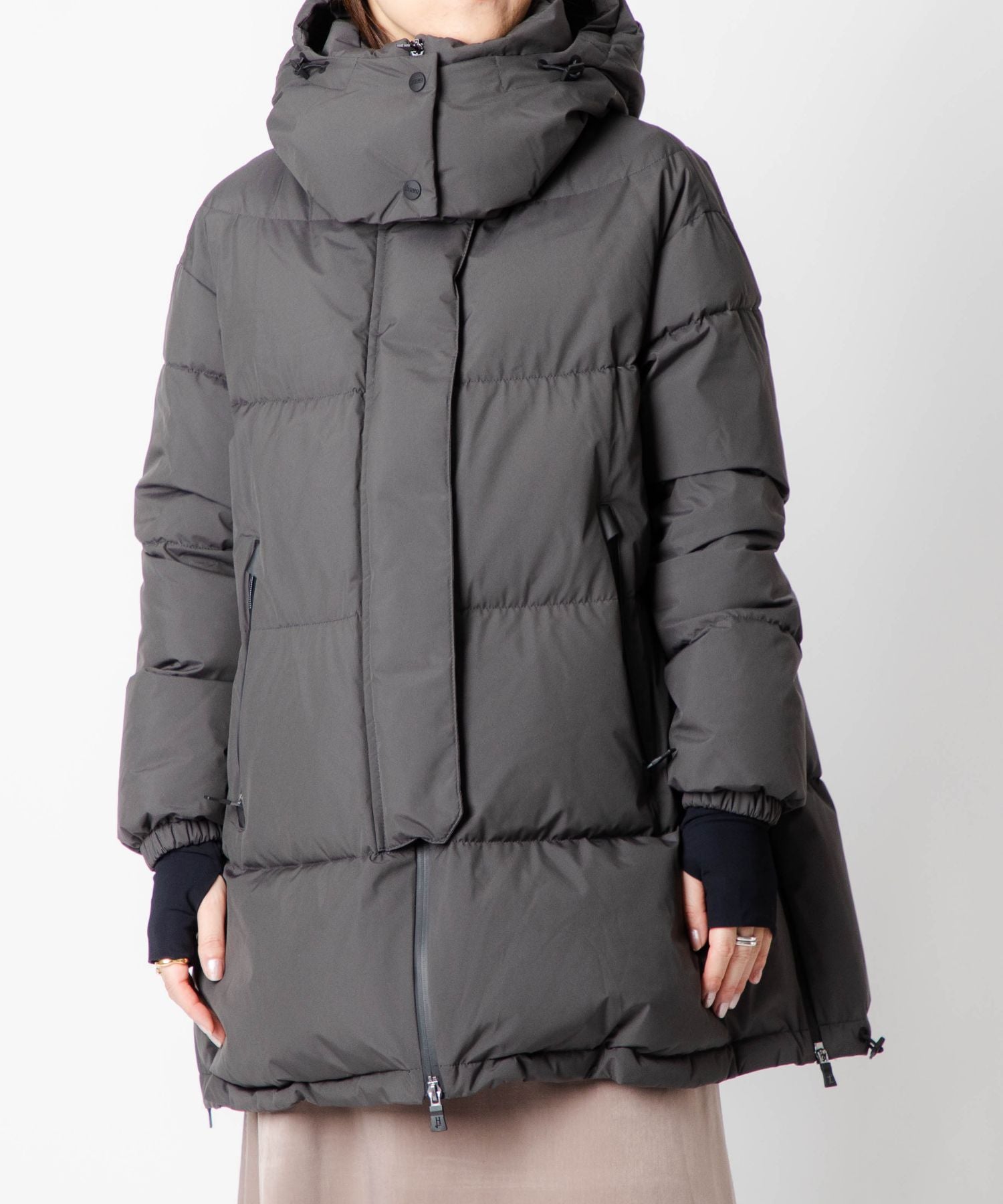 LAMINAR OVERSIZE GORE-TEX WINDSTOPPER COAT down jacket 