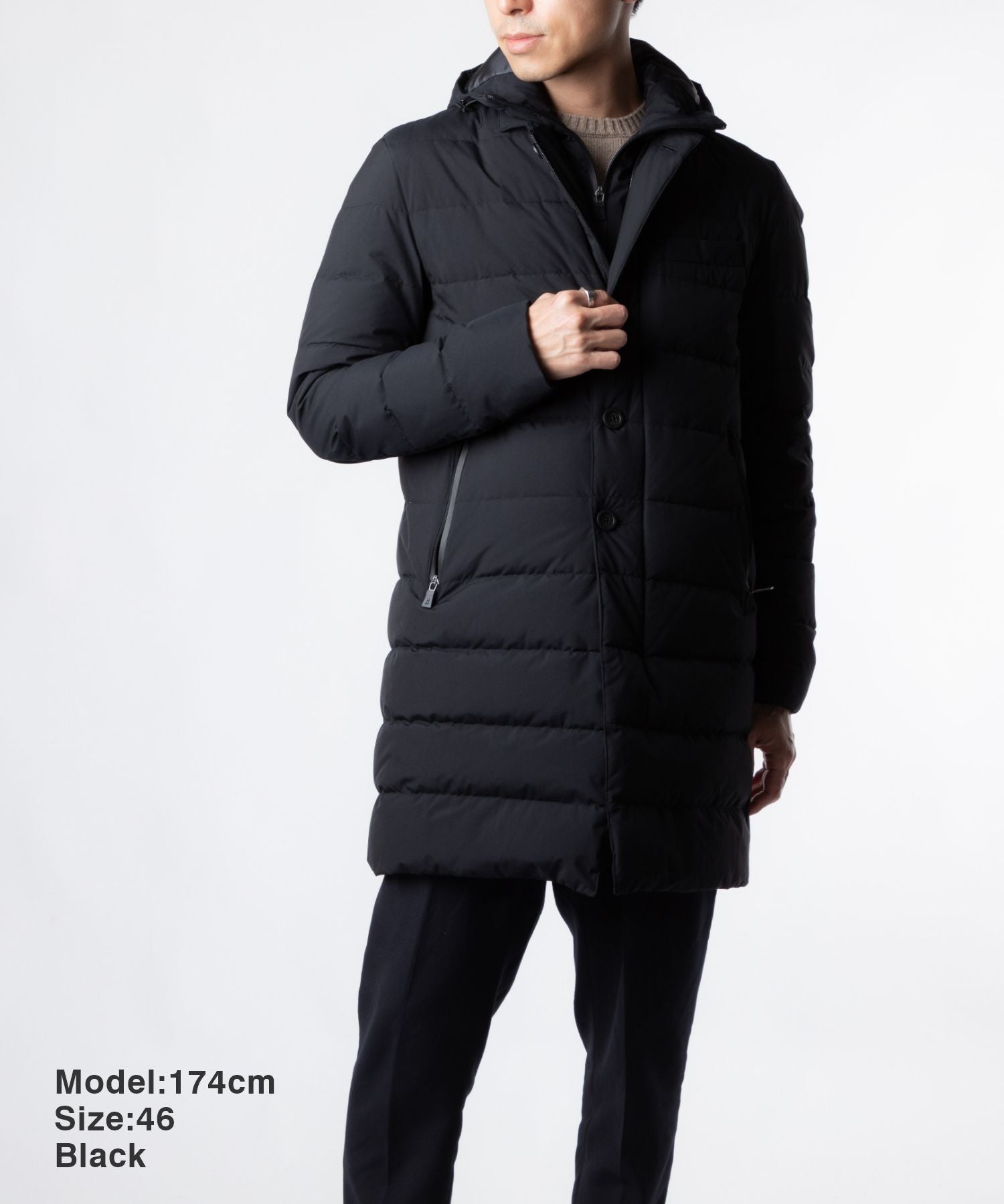 LAMINAR down coat 