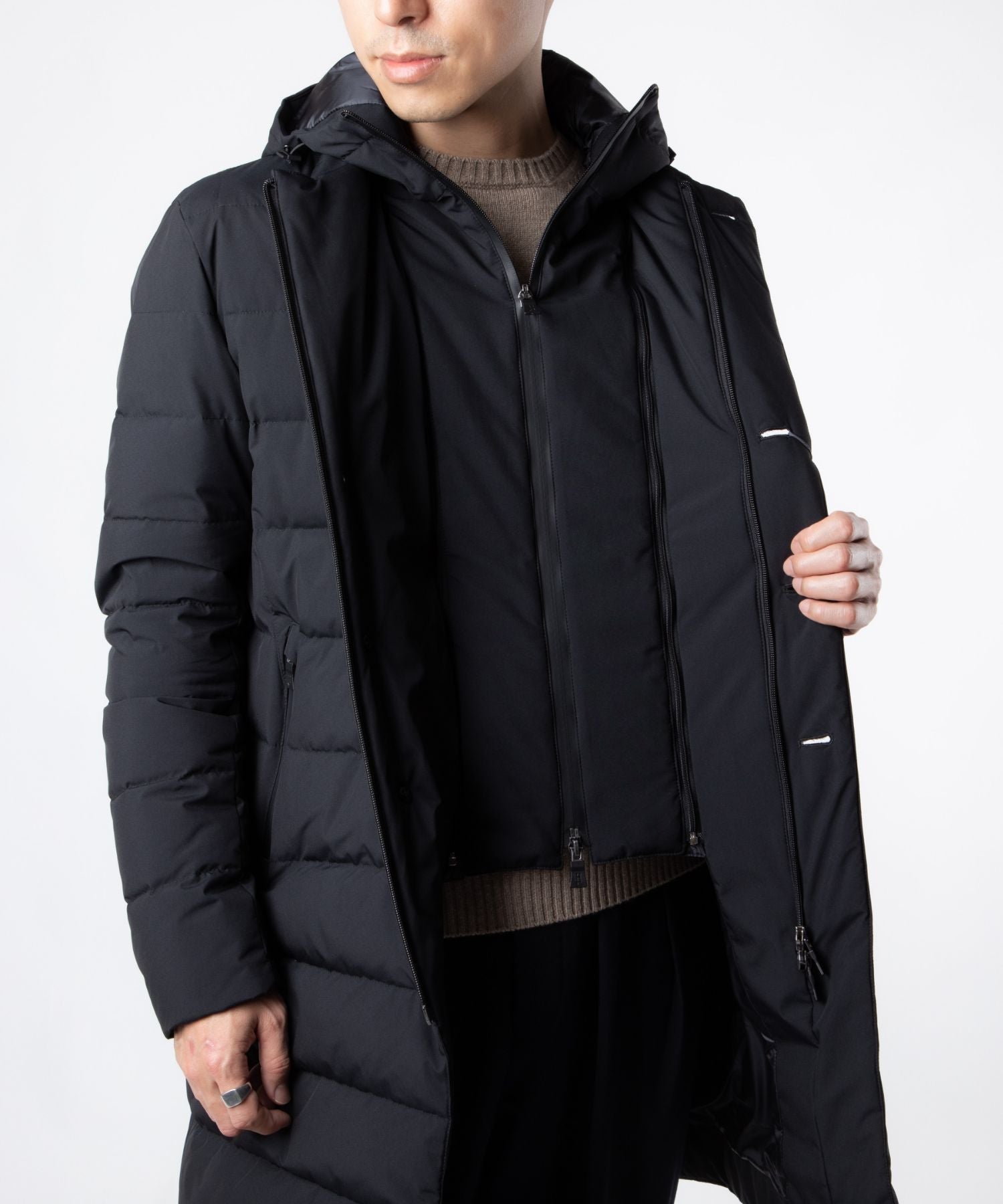 LAMINAR down coat 