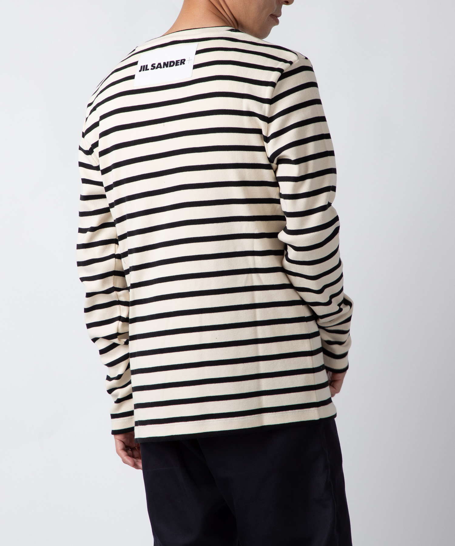 HORIZONTAL STRIPE LONG T-shirt 