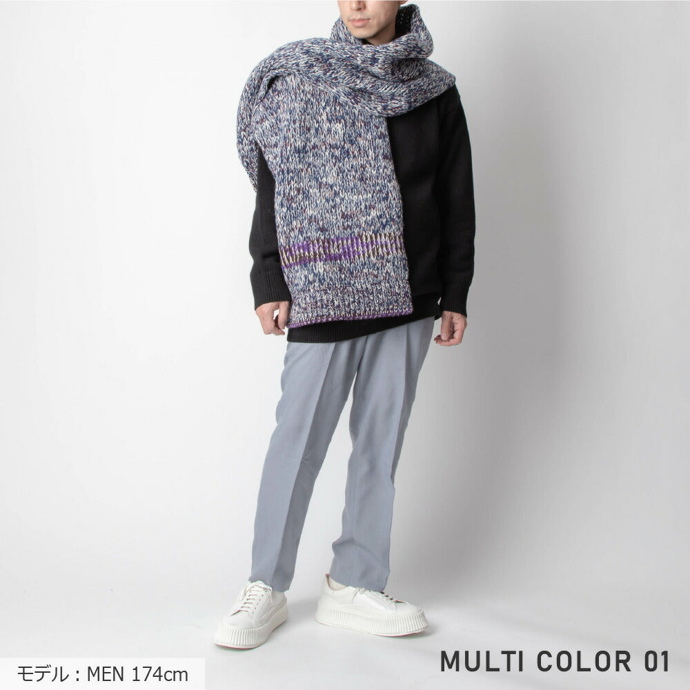 WOOL×CASHMERE muffler 