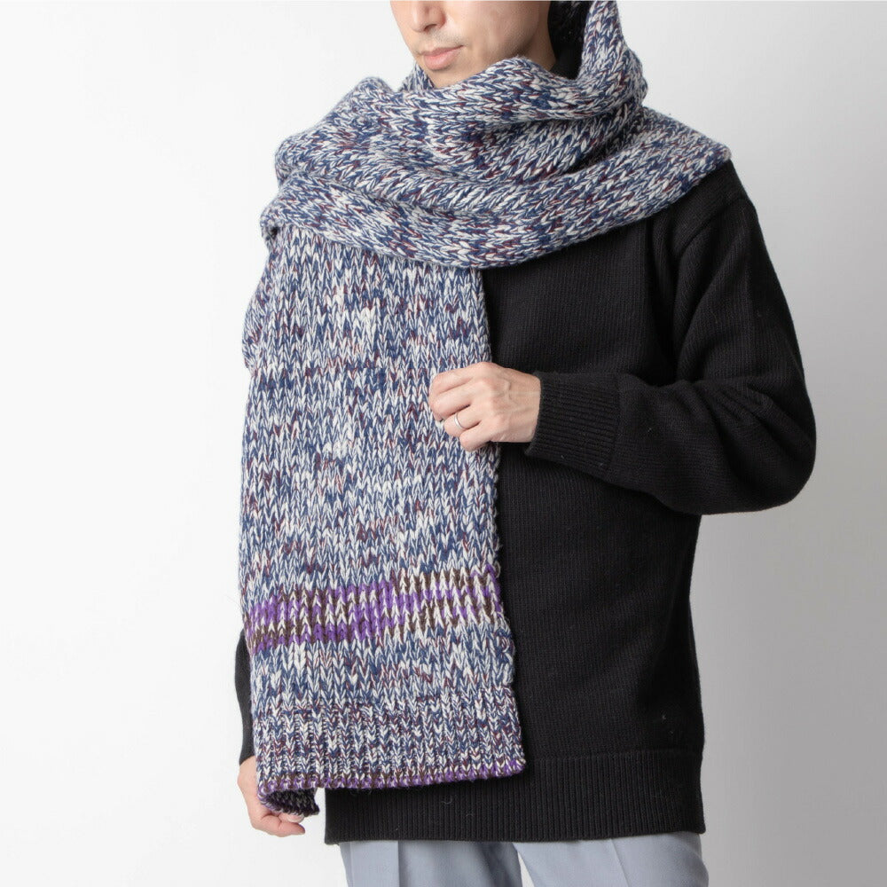 WOOL×CASHMERE muffler 