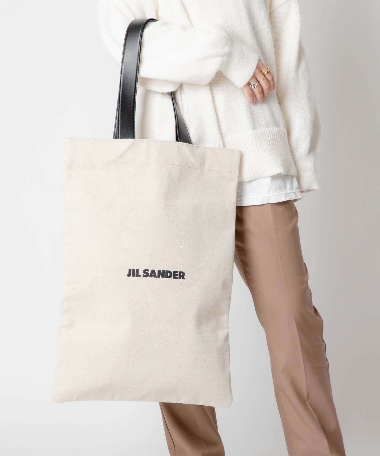 FLAT SHOPPER TOTE GRANDE トートバッグ