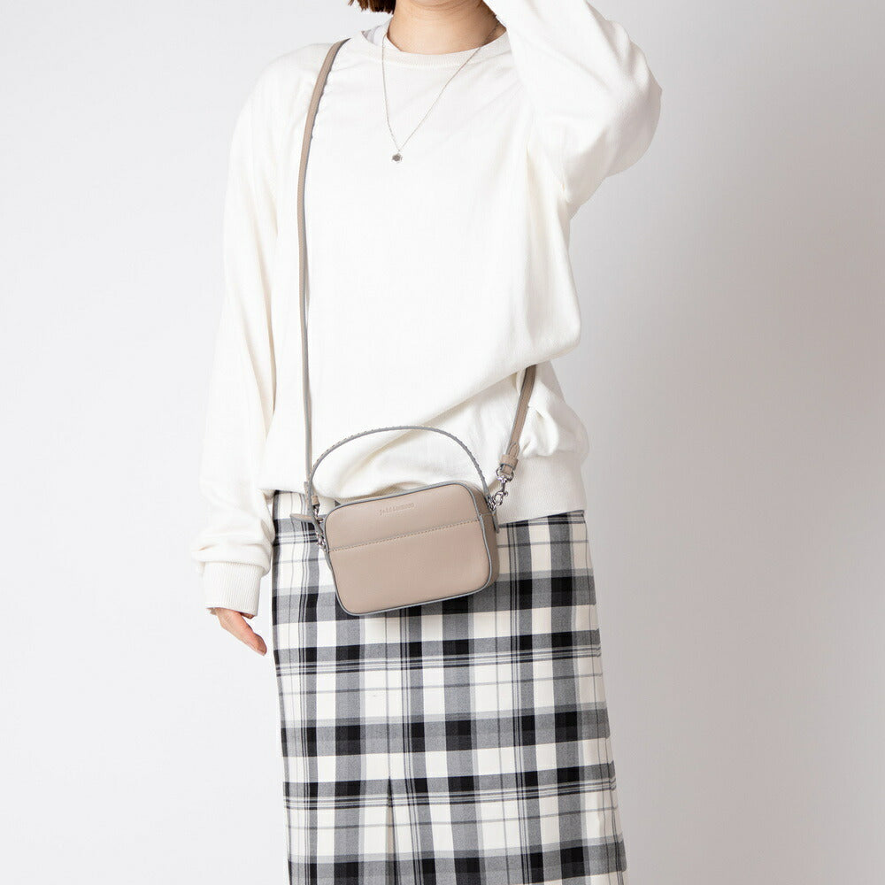 TOP HANDLE PEBBLE MINI shoulder bag 