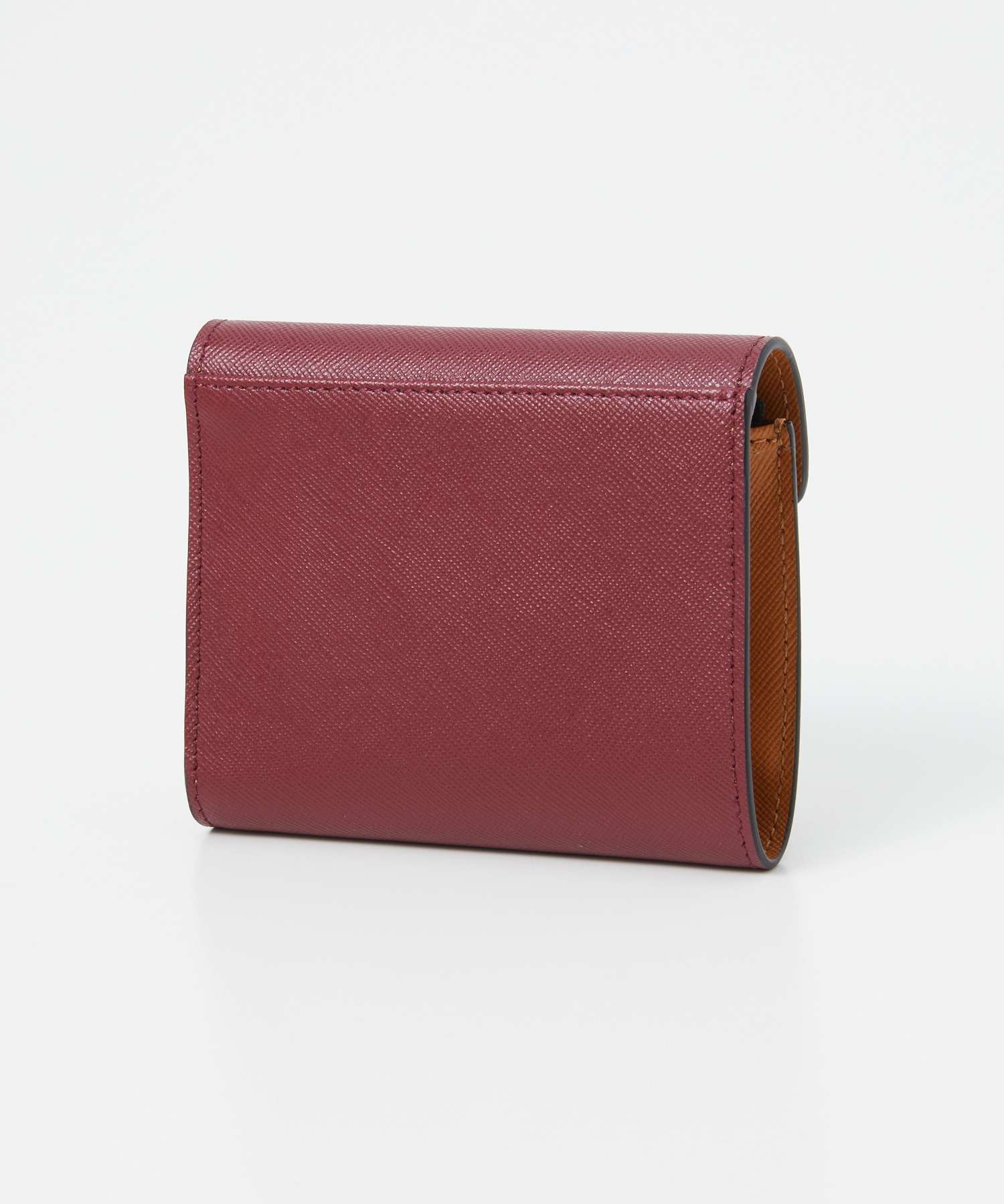 SQUARE WALLET W/FLAP bifold wallet 