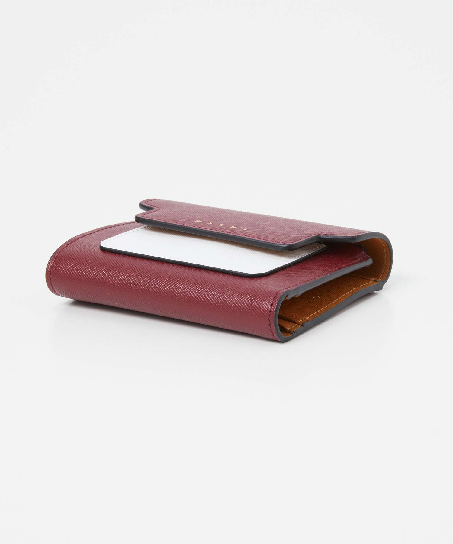 SQUARE WALLET W/FLAP bifold wallet 