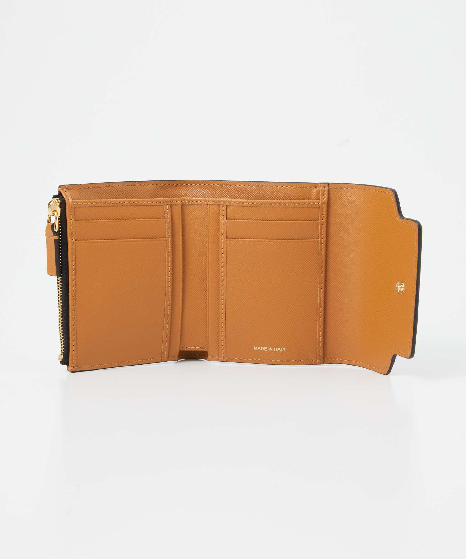 SQUARE WALLET W/FLAP bifold wallet 