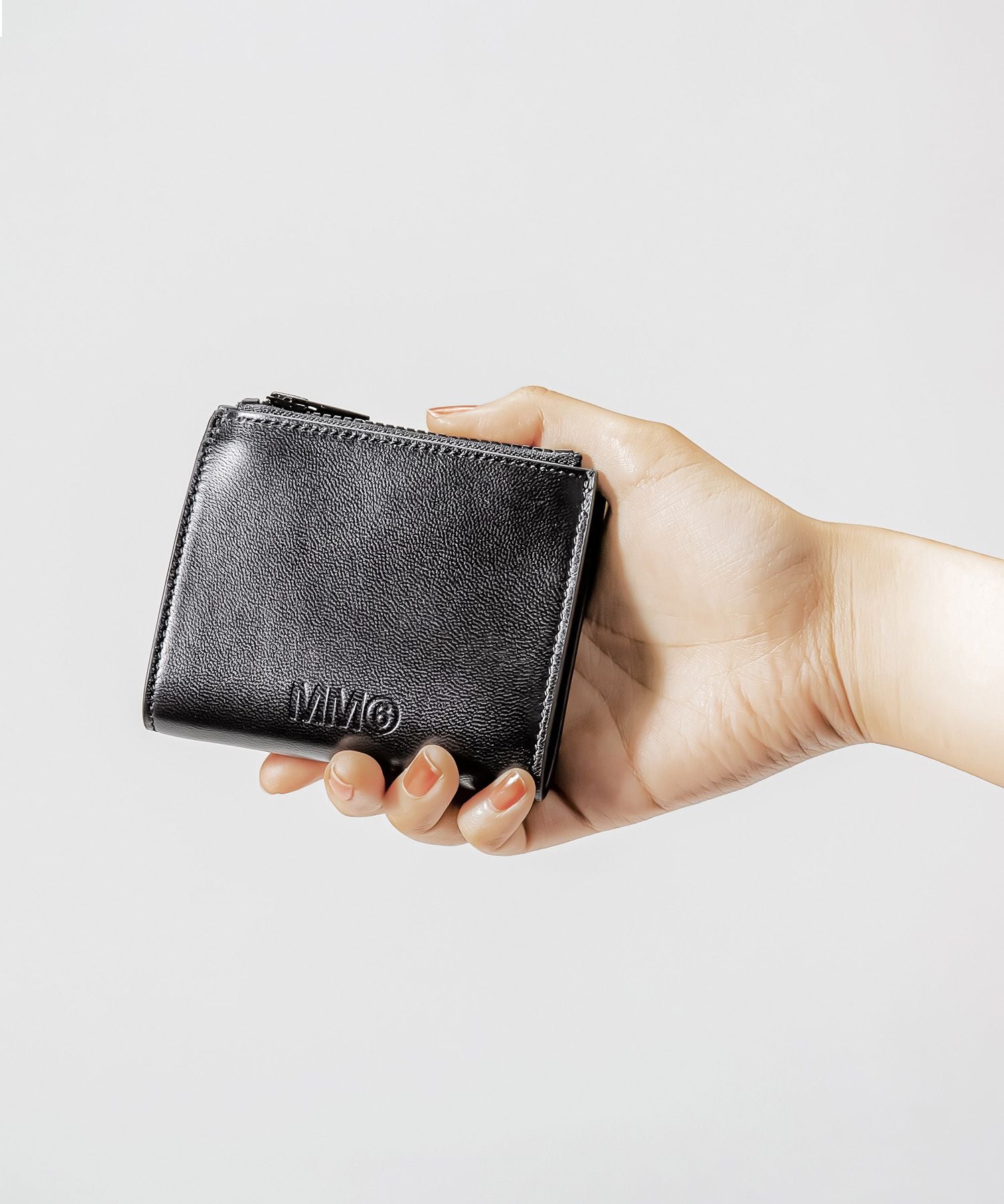 LAMBSKIN FLAP bifold wallet 