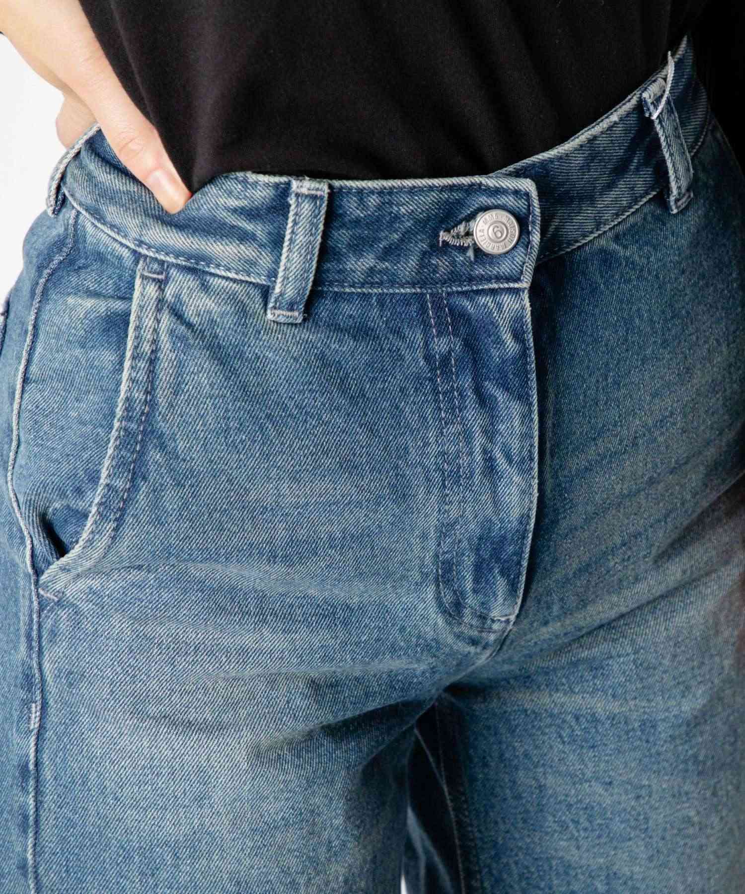 WIDE STRAIGHT JEANS 