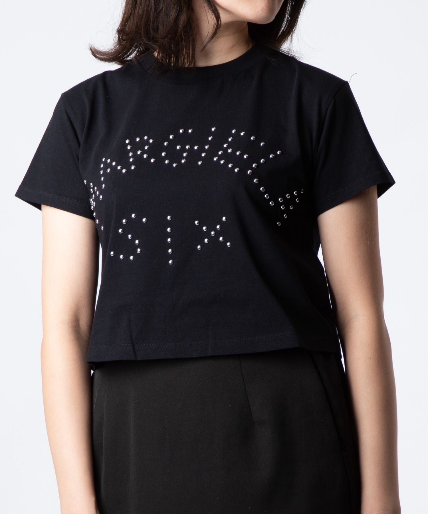 CROP SHORT T-shirt 