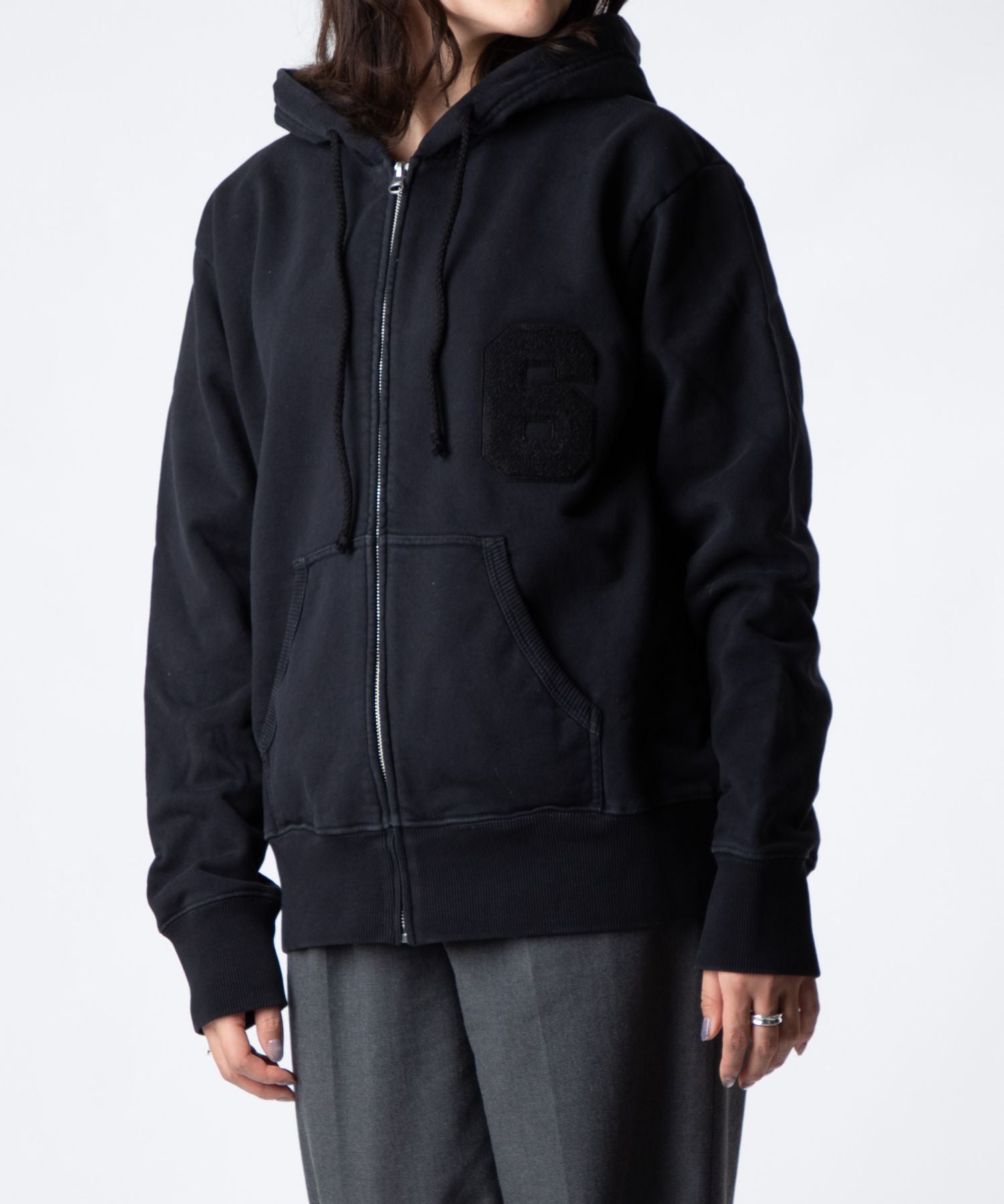 LOGO ZIP UP HOODIE sweatshirt 