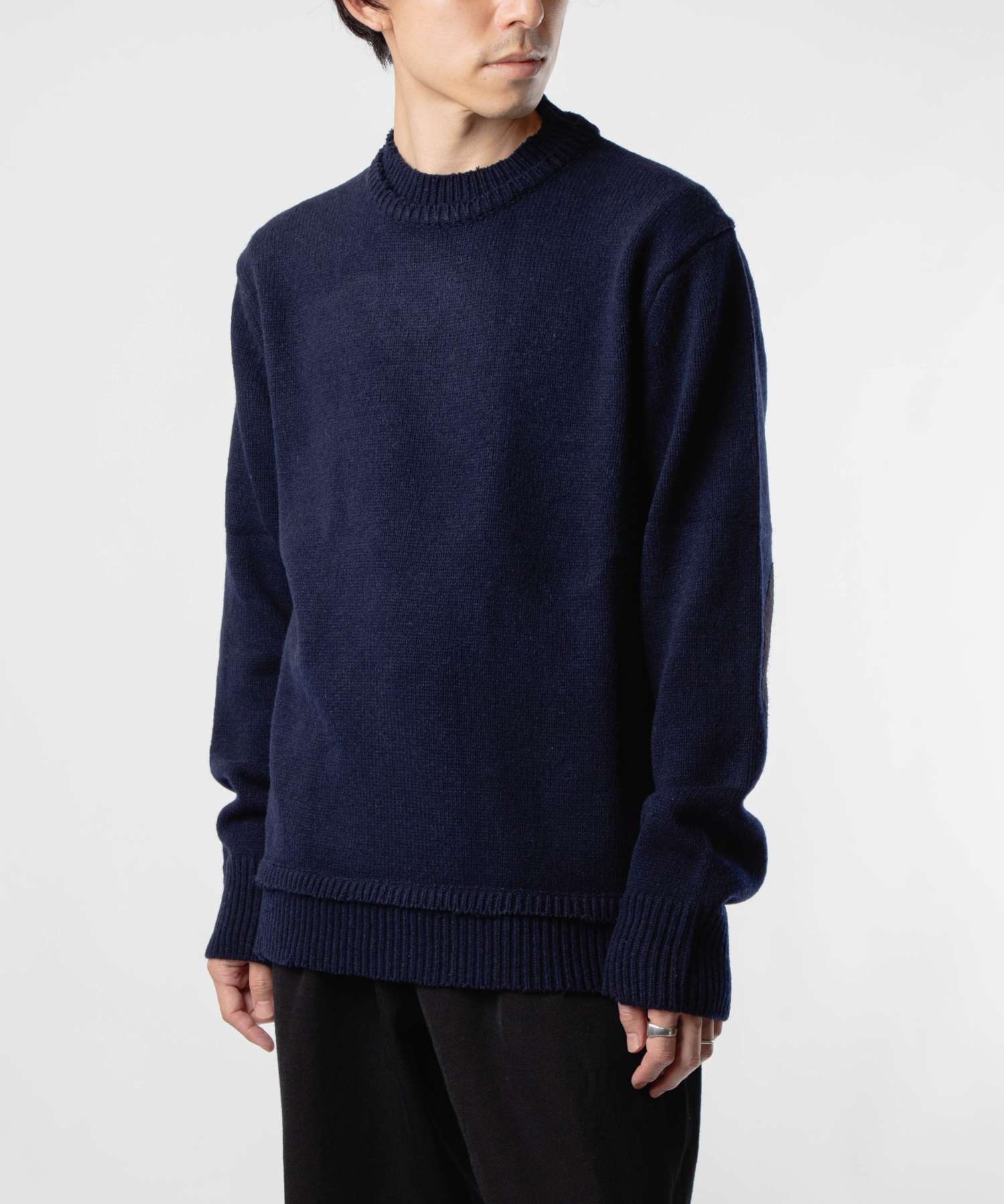 elbow patch sweater 