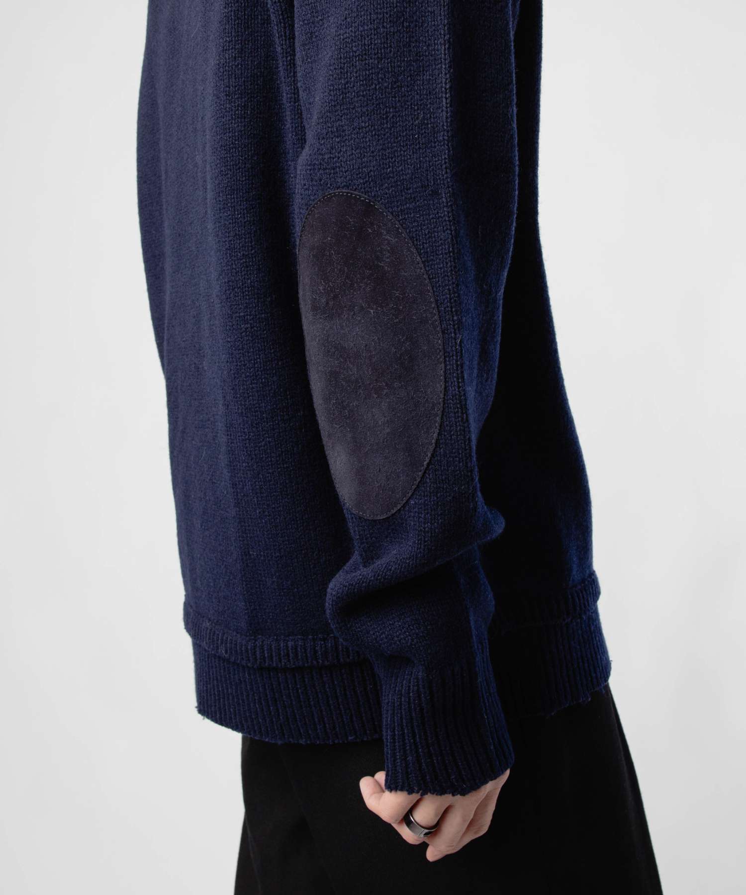 elbow patch sweater 