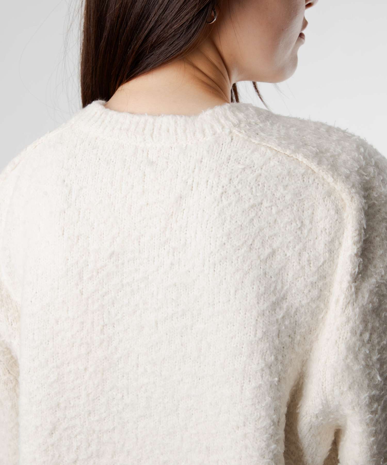 oversized pile sweater 