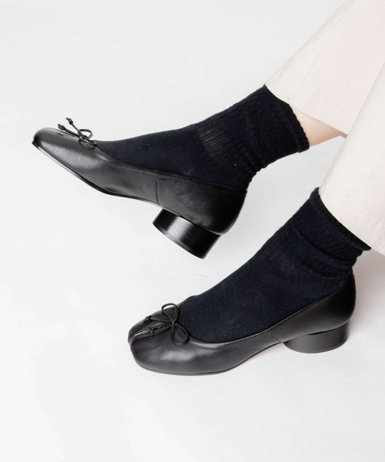 3CM heel TABI pumps 