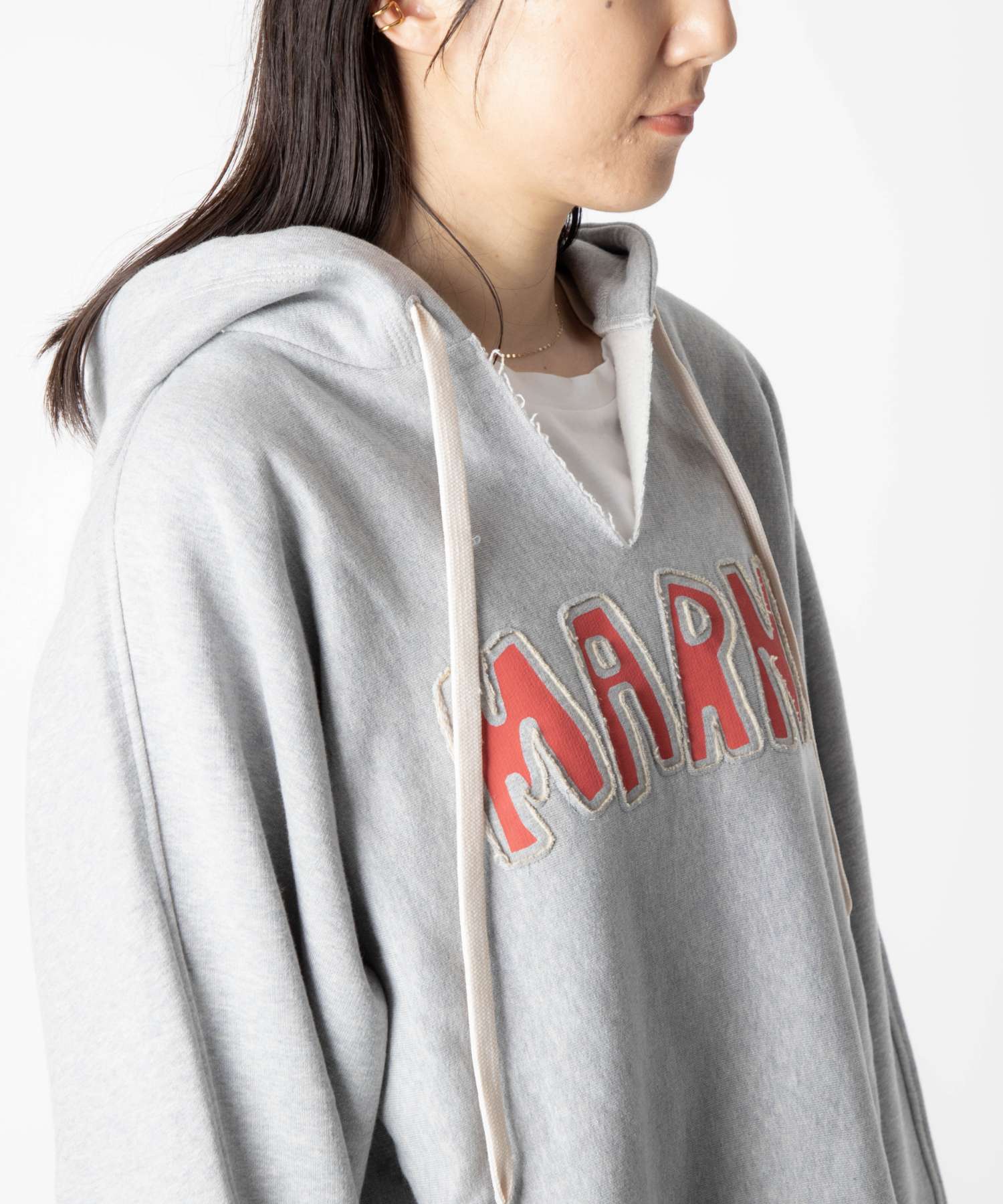 INLAY LETTERING hoodie 