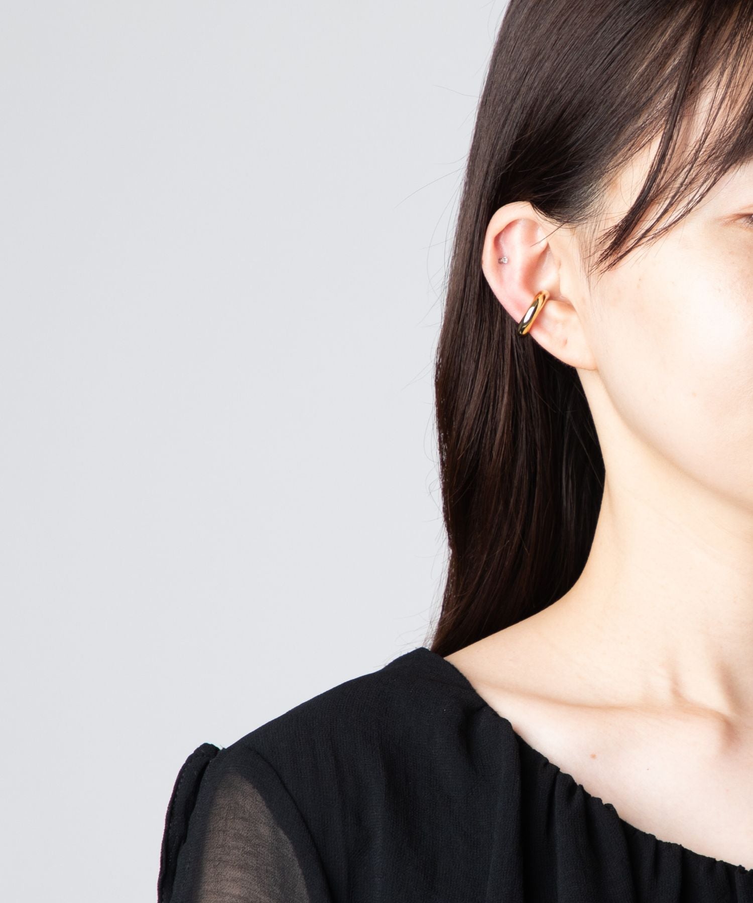 Chunky Ear Cuff Gold M イヤーカフ